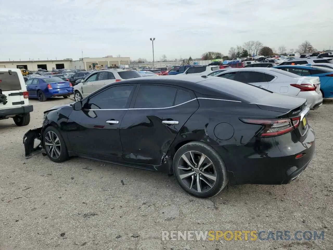 2 fotografías del automóvil dañado 1N4AA6AV6KC383433 NISSAN MAXIMA 2019