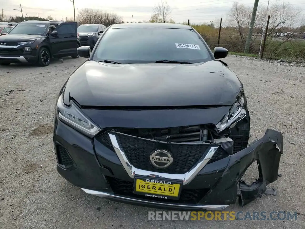 5 fotografías del automóvil dañado 1N4AA6AV6KC383433 NISSAN MAXIMA 2019