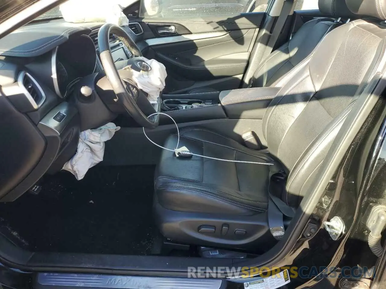 7 fotografías del automóvil dañado 1N4AA6AV7KC375566 NISSAN MAXIMA 2019