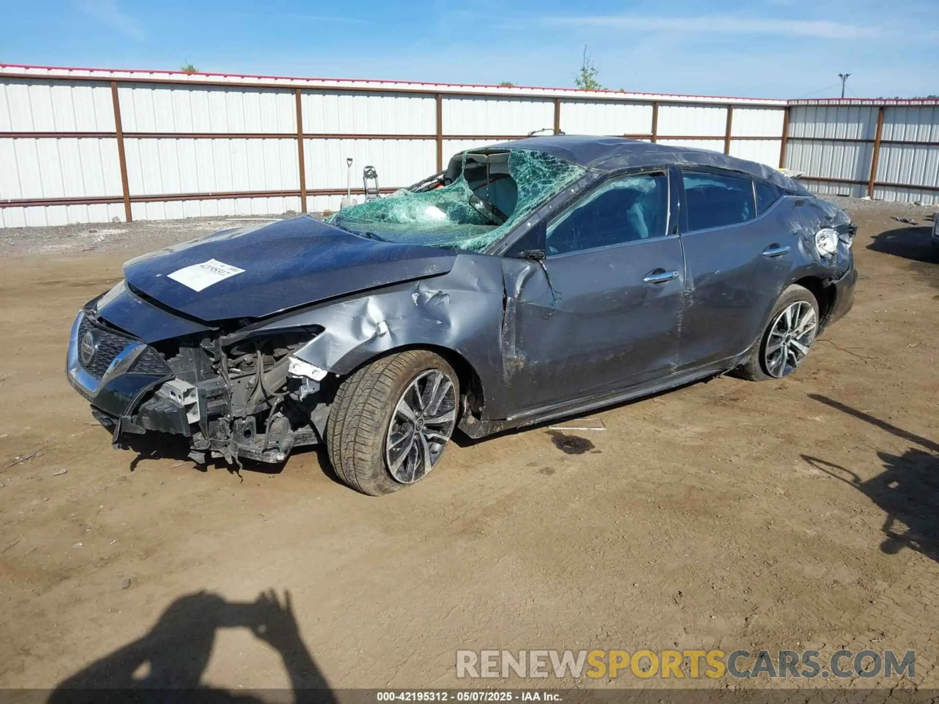 2 fotografías del automóvil dañado 1N4AA6AV7KC381254 NISSAN MAXIMA 2019