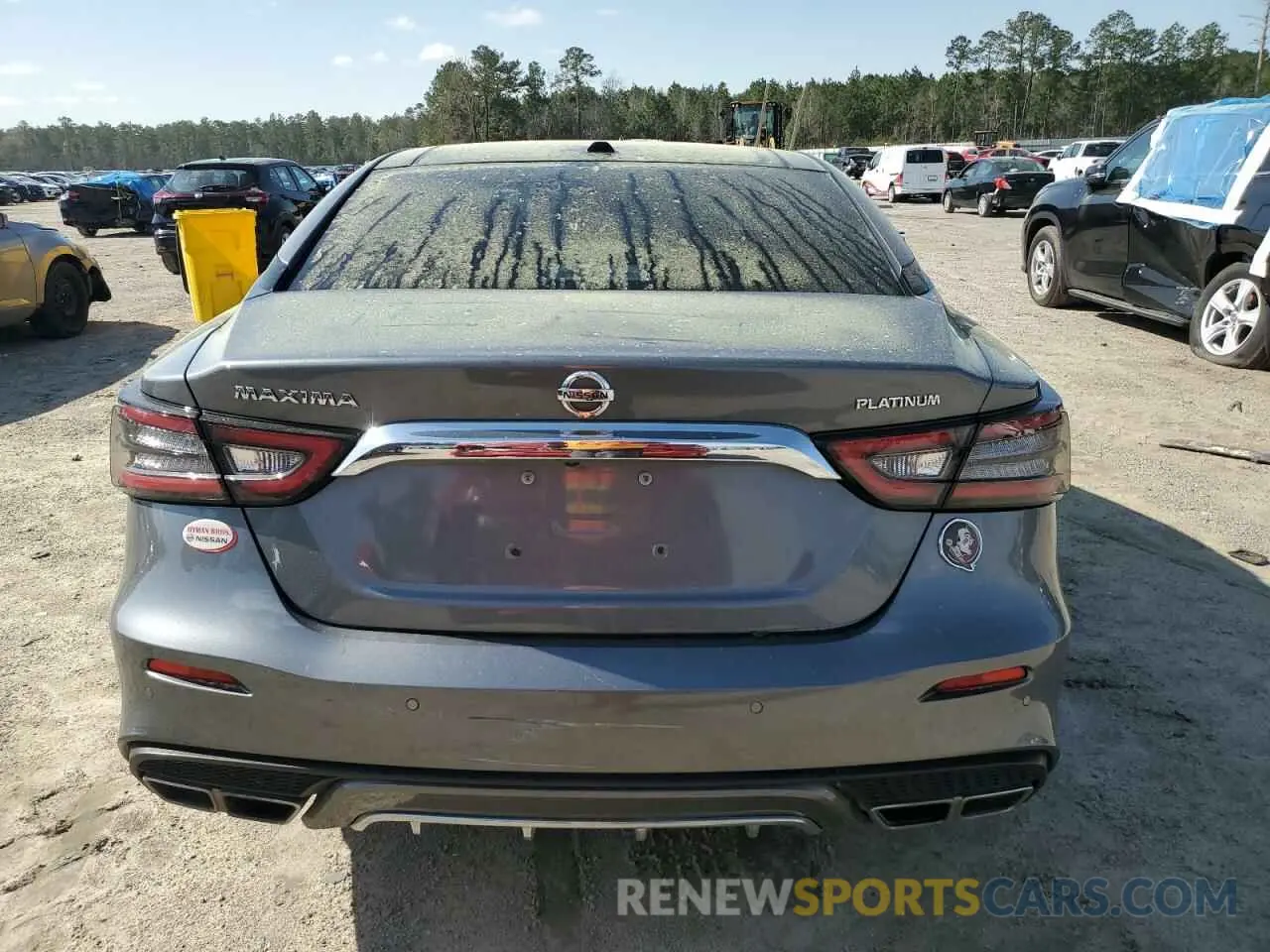 6 fotografías del automóvil dañado 1N4AA6AV7KC381982 NISSAN MAXIMA 2019