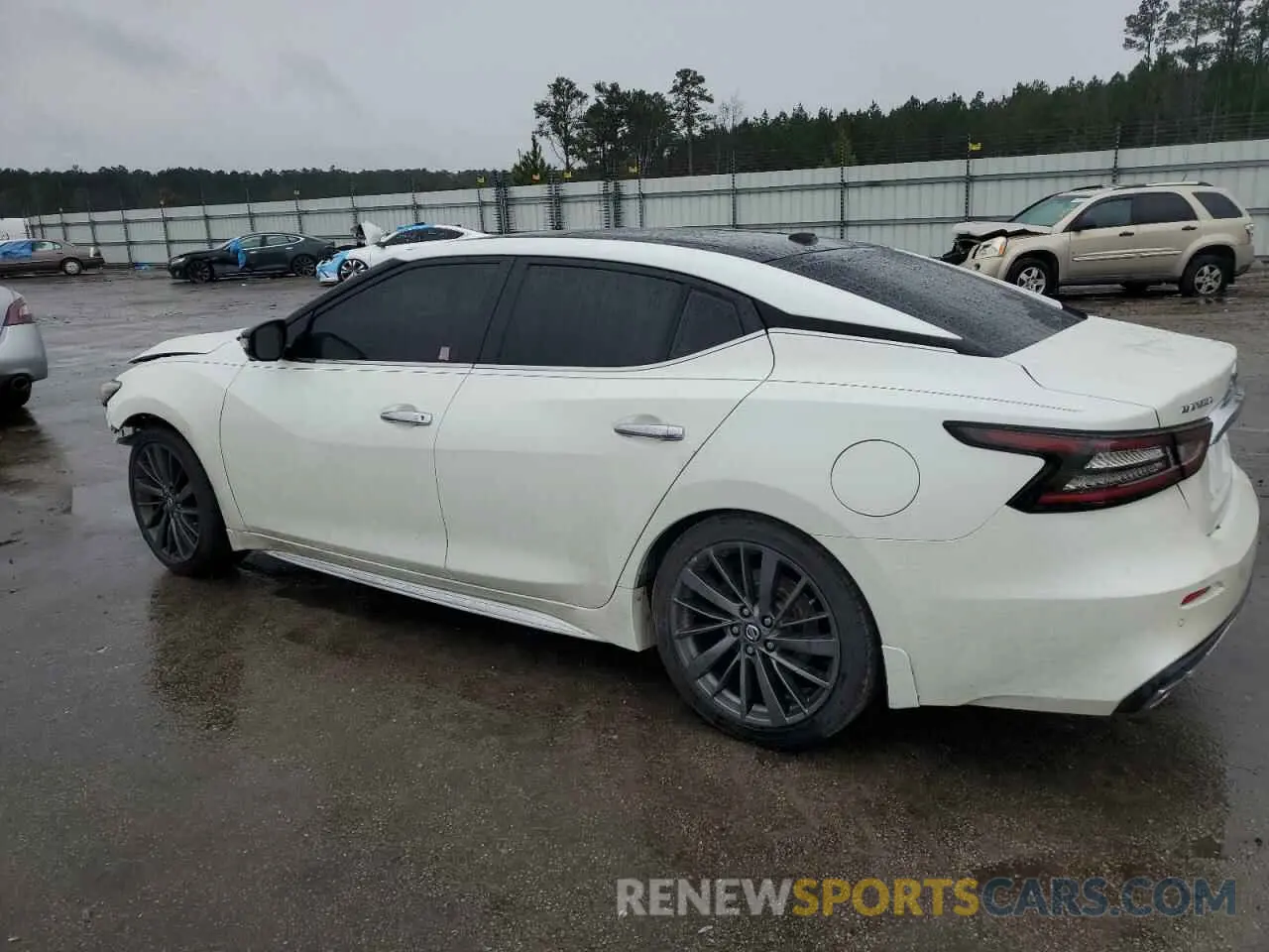 2 fotografías del automóvil dañado 1N4AA6AV8KC384230 NISSAN MAXIMA 2019