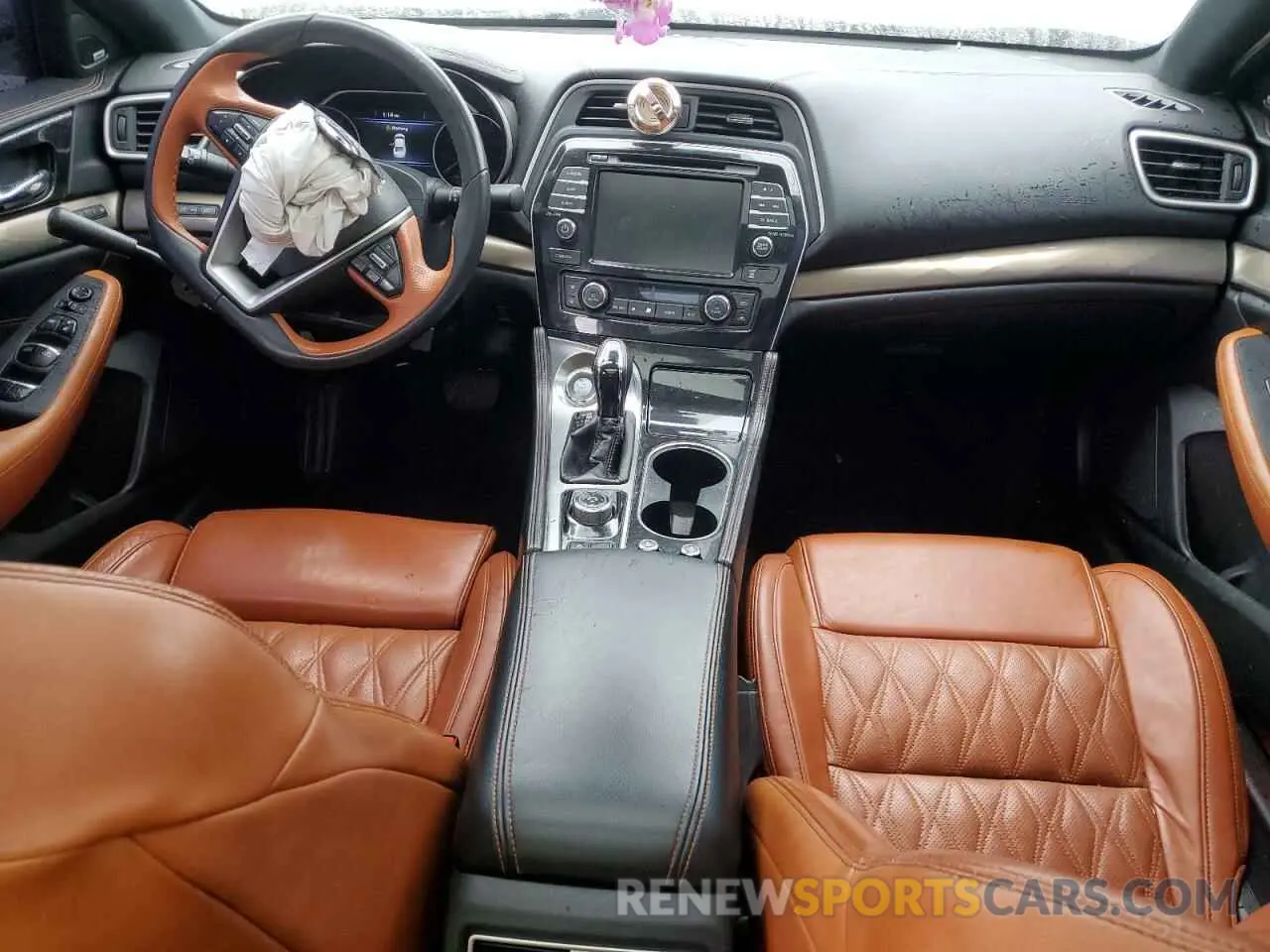 8 fotografías del automóvil dañado 1N4AA6AV8KC384230 NISSAN MAXIMA 2019