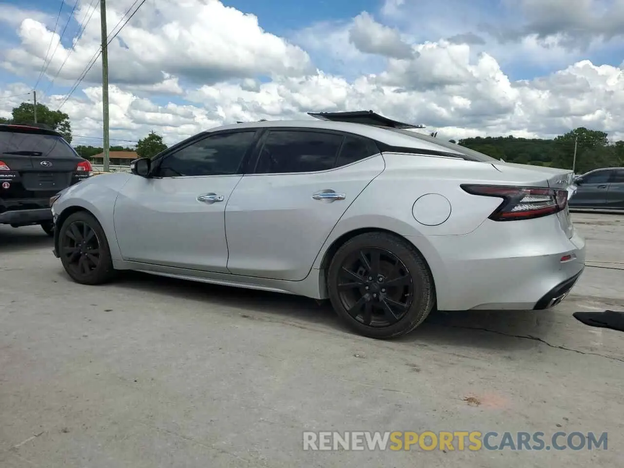 2 fotografías del automóvil dañado 1N4AA6AV9KC362916 NISSAN MAXIMA 2019