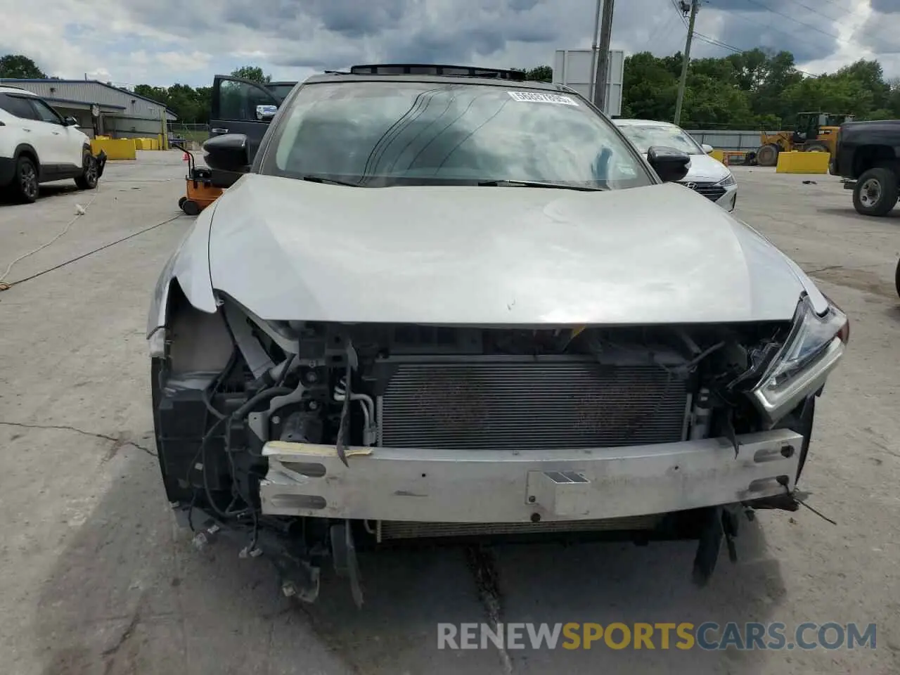 5 fotografías del automóvil dañado 1N4AA6AV9KC362916 NISSAN MAXIMA 2019