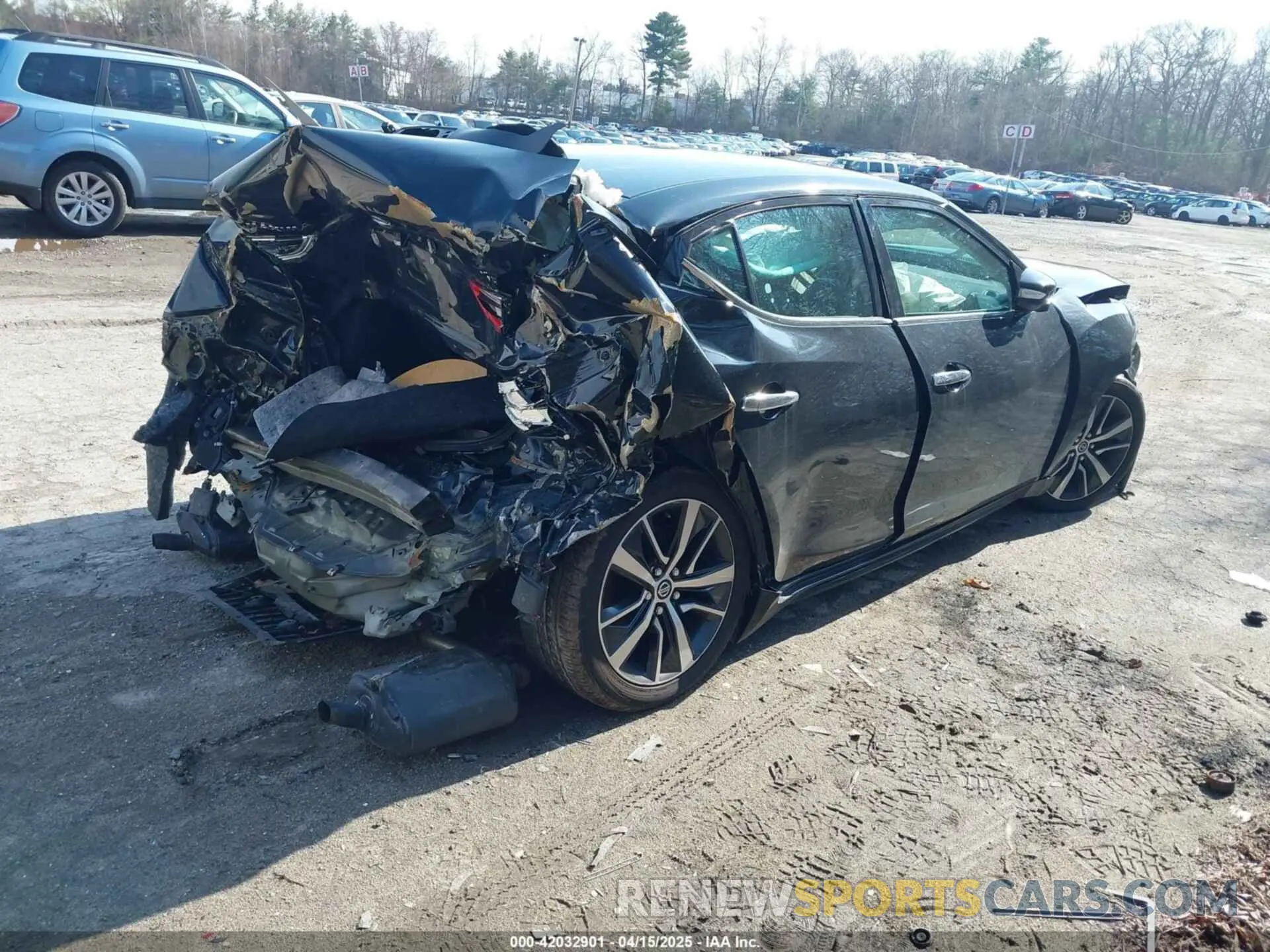 4 fotografías del automóvil dañado 1N4AA6AV9KC373303 NISSAN MAXIMA 2019