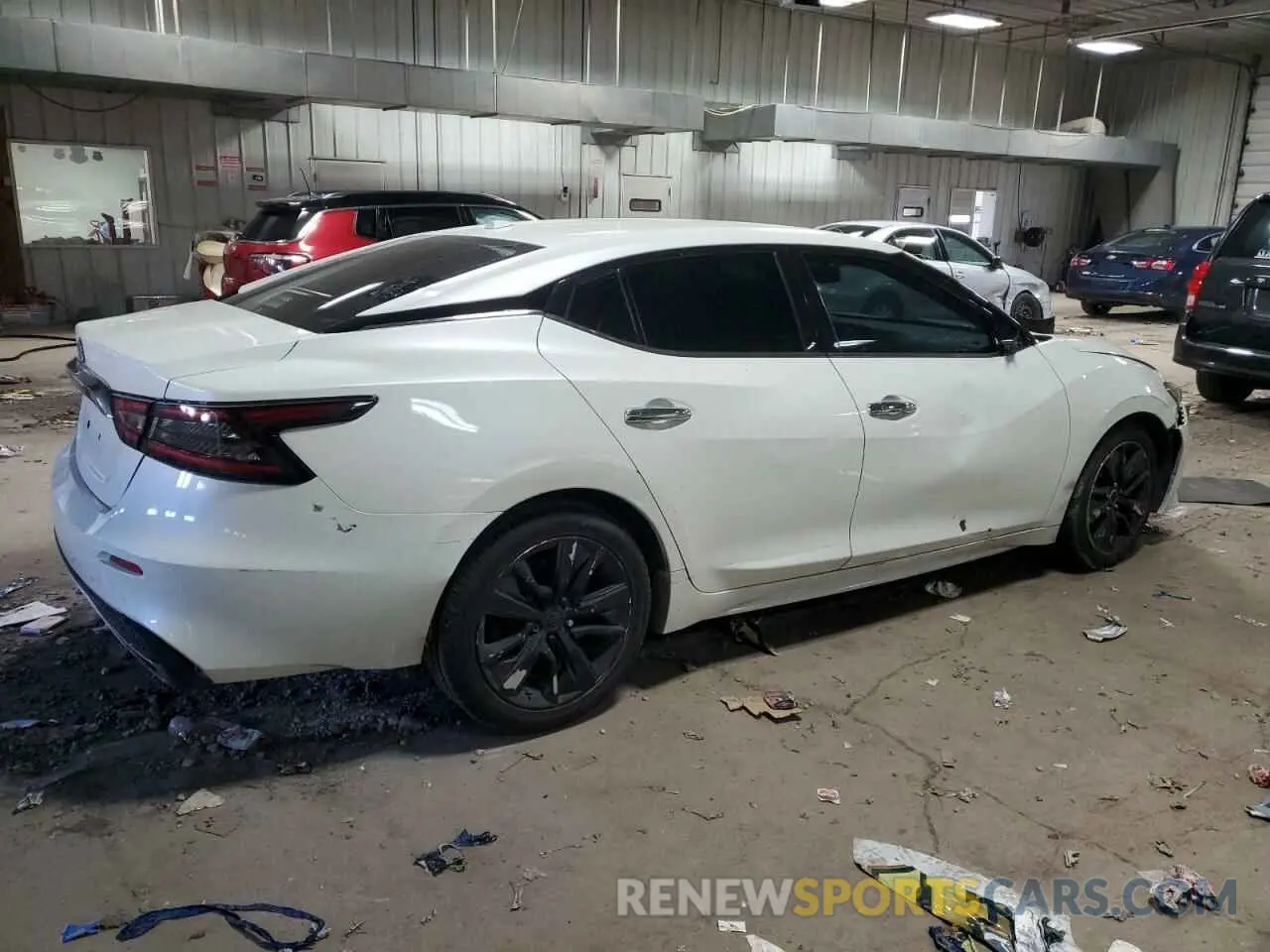 3 fotografías del automóvil dañado 1N4AA6AV9KC378596 NISSAN MAXIMA 2019
