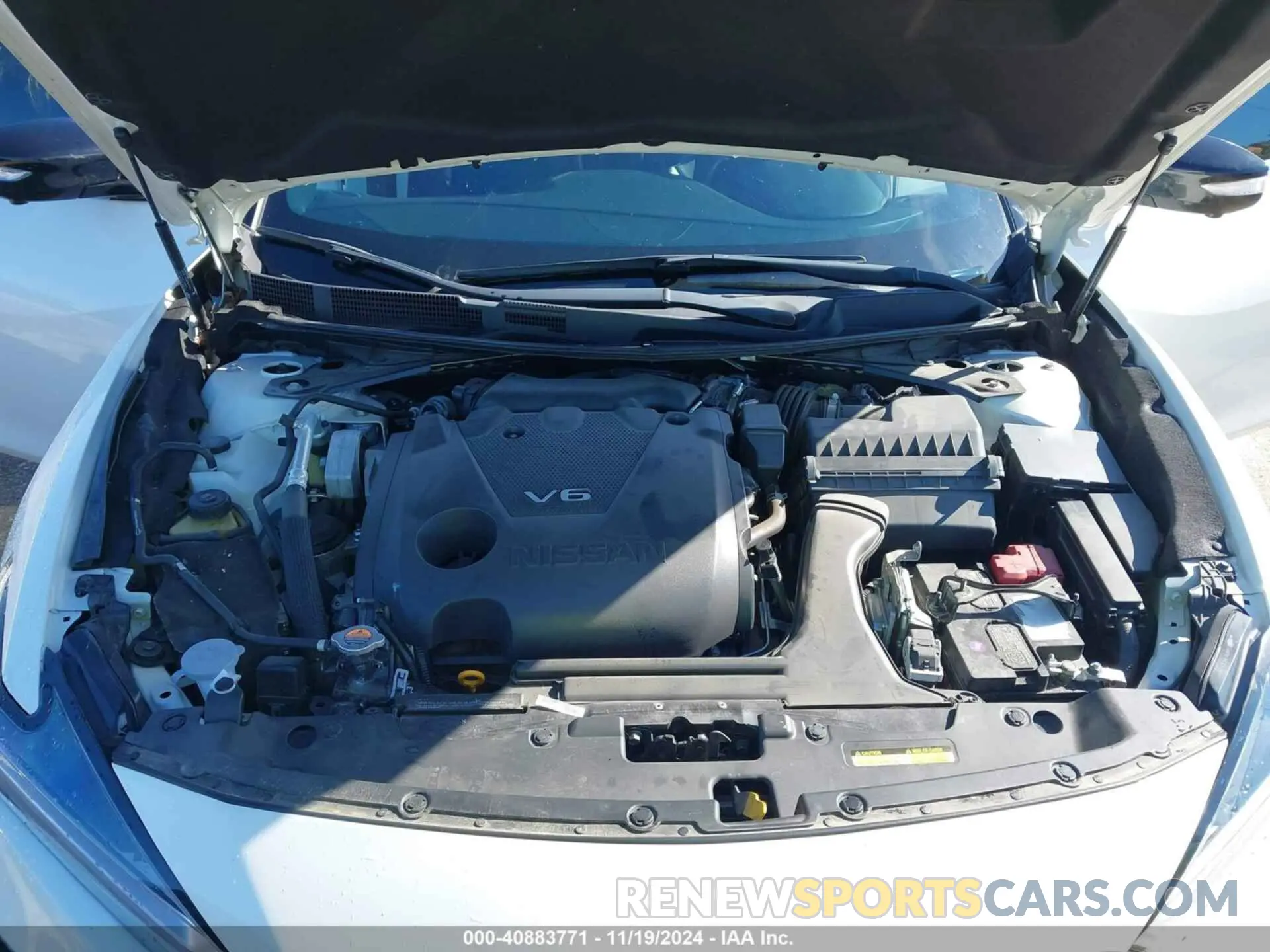 10 fotografías del automóvil dañado 1N4AA6AVXKC376971 NISSAN MAXIMA 2019