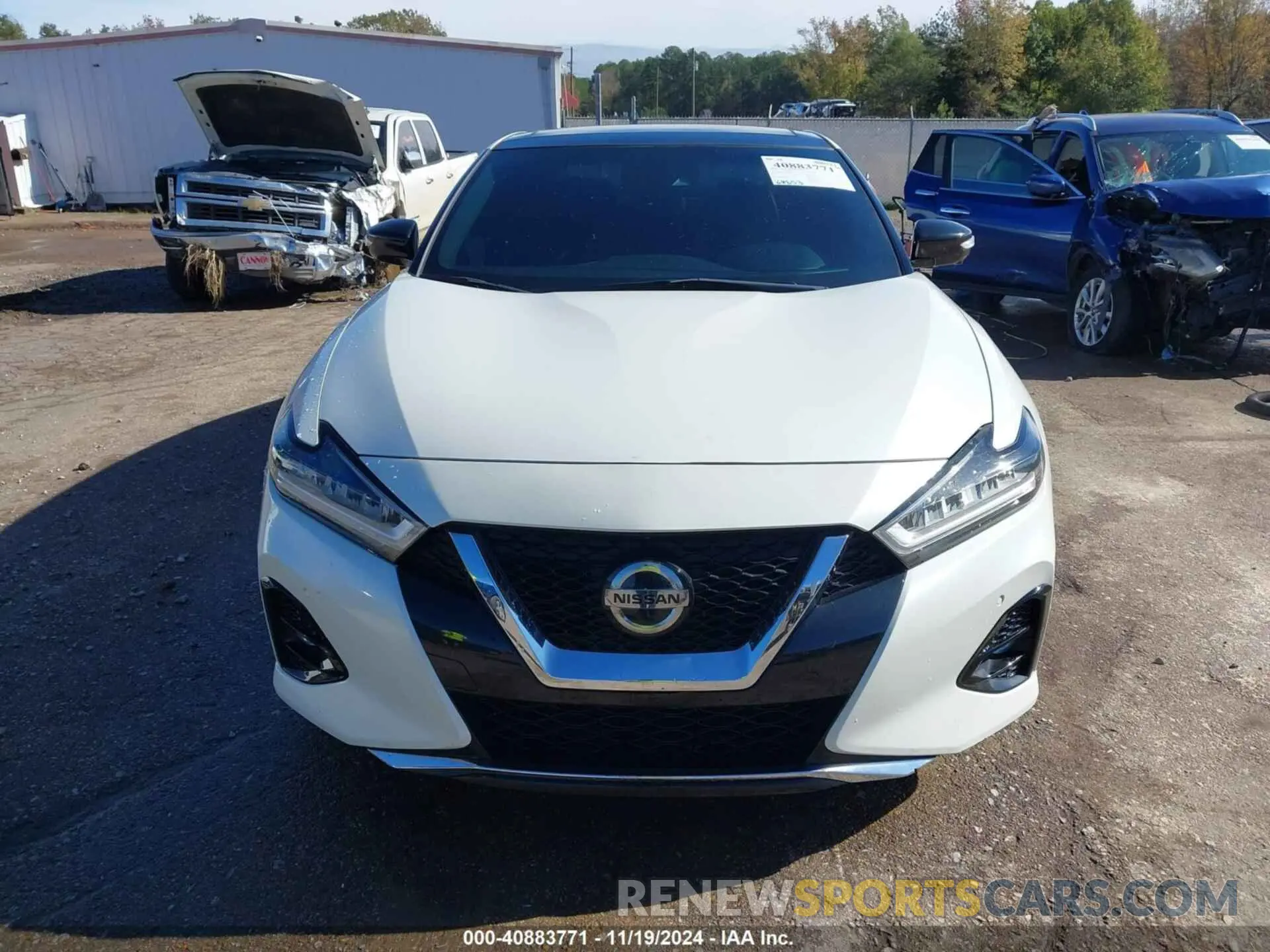 12 fotografías del automóvil dañado 1N4AA6AVXKC376971 NISSAN MAXIMA 2019