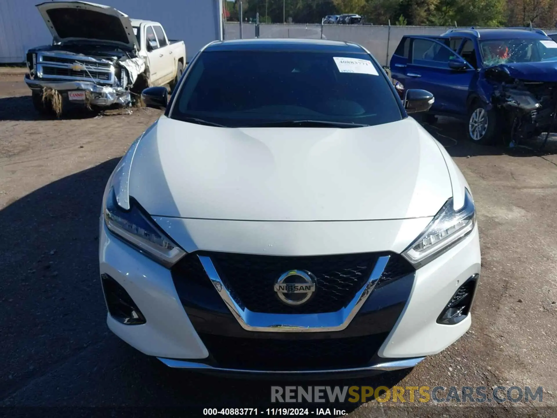 6 fotografías del automóvil dañado 1N4AA6AVXKC376971 NISSAN MAXIMA 2019