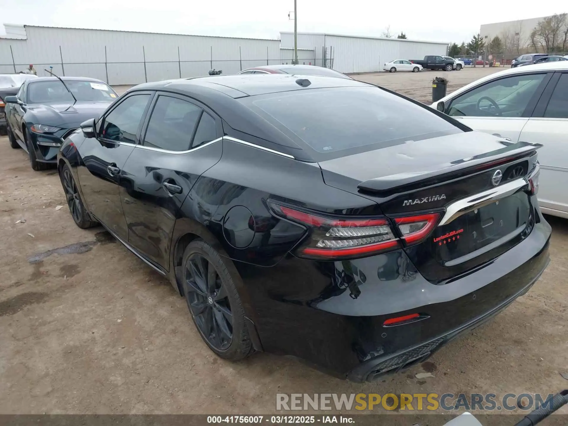 3 fotografías del automóvil dañado 1N4AA6AVXKC384259 NISSAN MAXIMA 2019