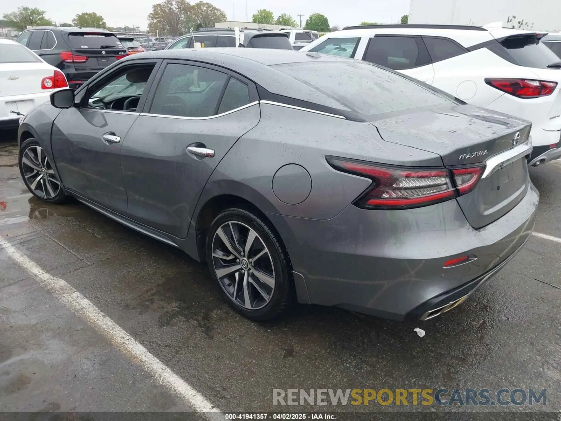3 fotografías del automóvil dañado 1N4AA6BV8LC367086 NISSAN MAXIMA 2020