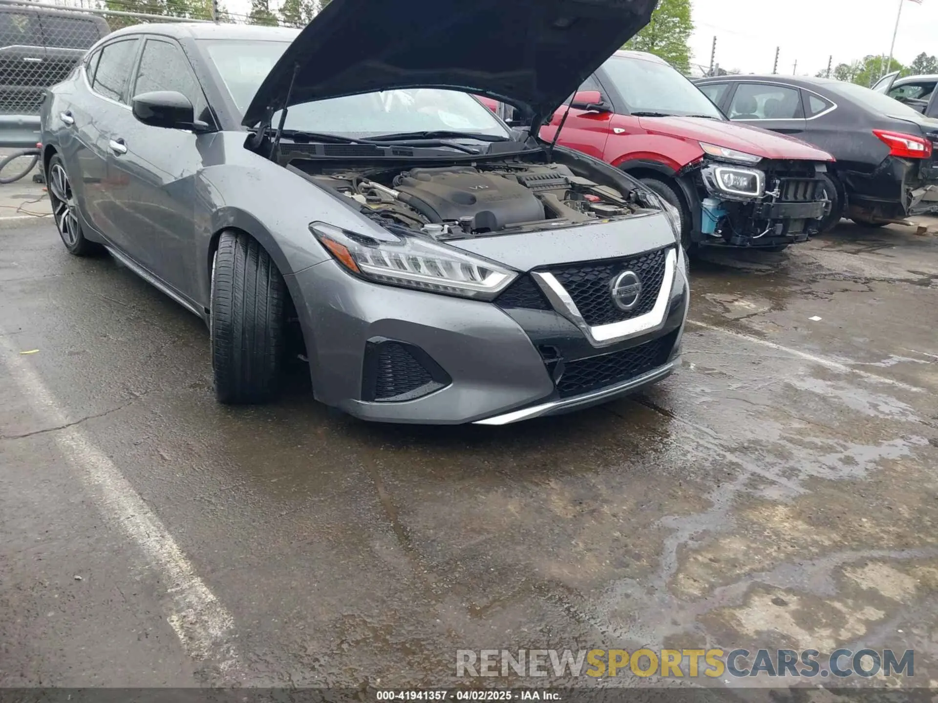 6 fotografías del automóvil dañado 1N4AA6BV8LC367086 NISSAN MAXIMA 2020
