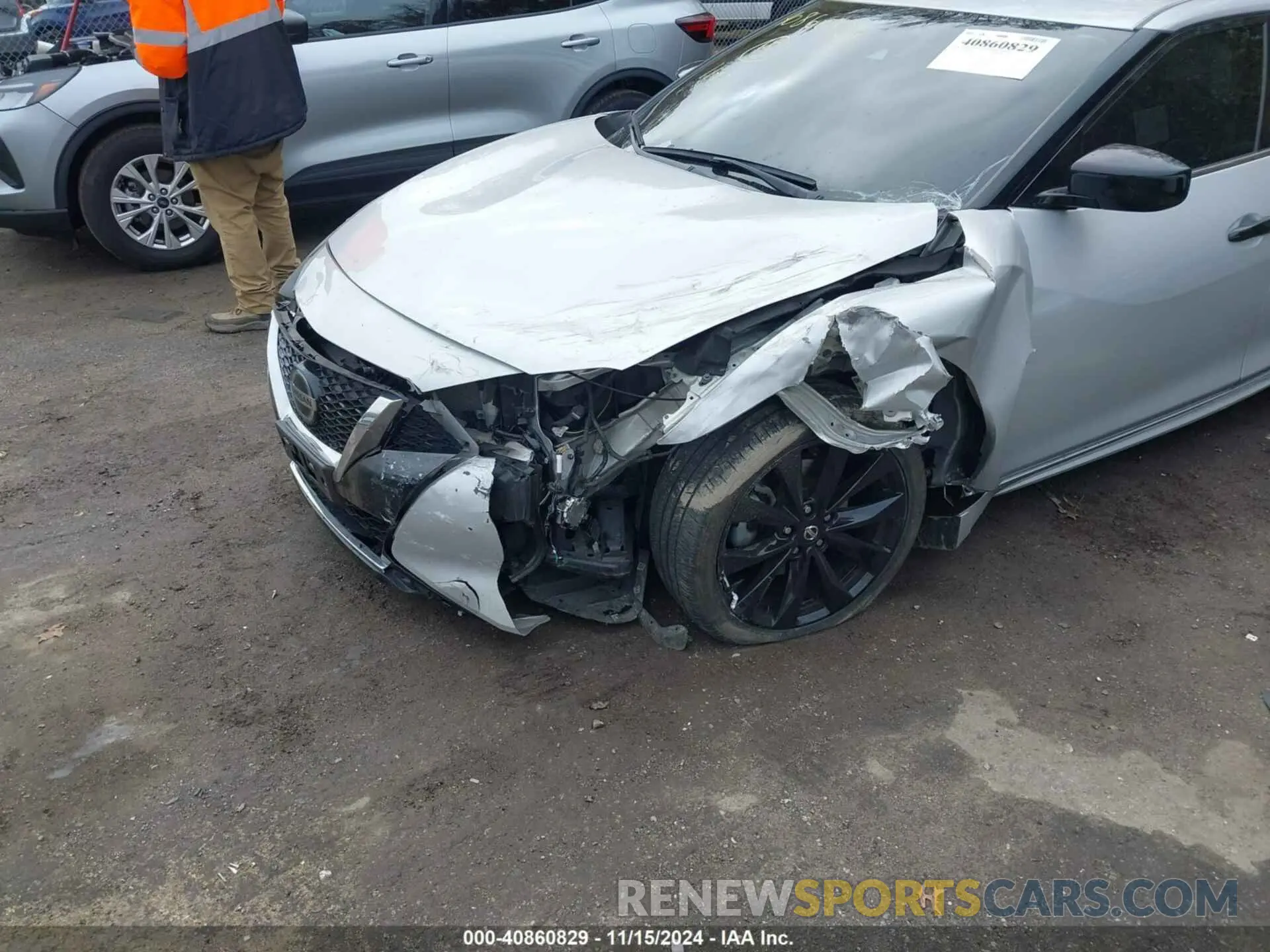 6 fotografías del automóvil dañado 1N4AA6BV9LC383538 NISSAN MAXIMA 2020