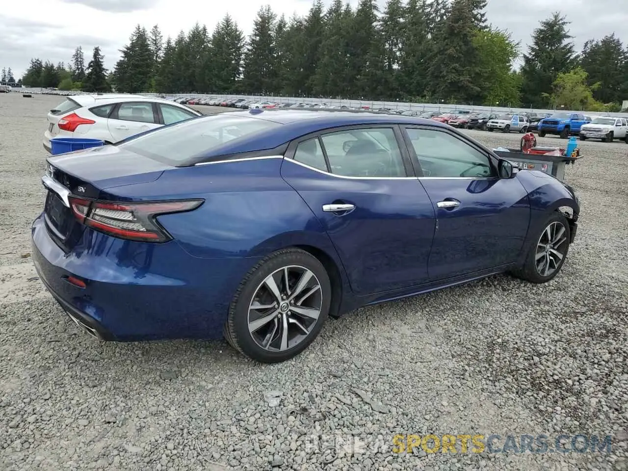 3 fotografías del automóvil dañado 1N4AA6CV0LC366982 NISSAN MAXIMA 2020