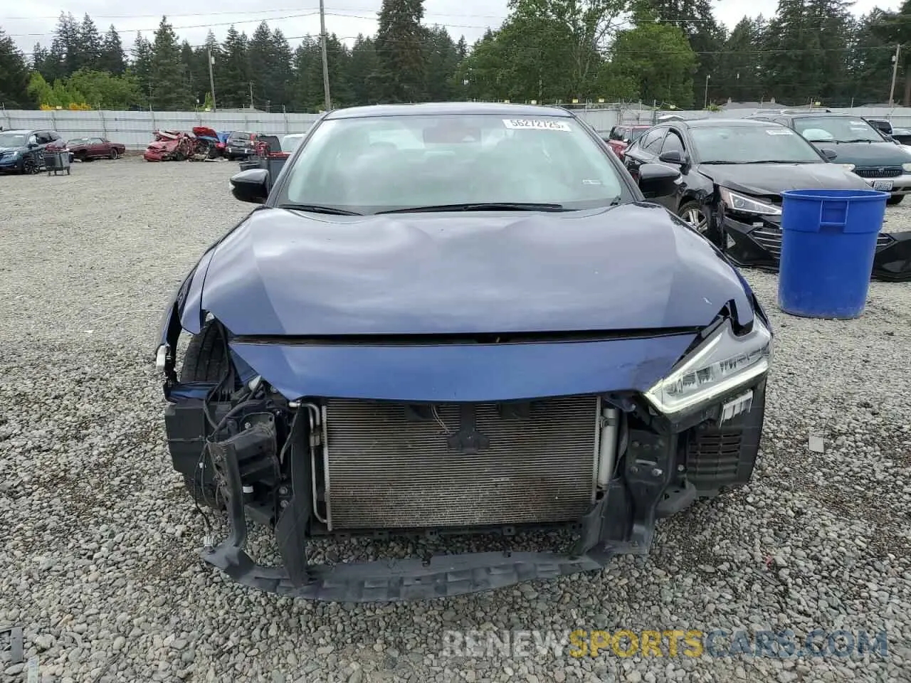 5 fotografías del automóvil dañado 1N4AA6CV0LC366982 NISSAN MAXIMA 2020