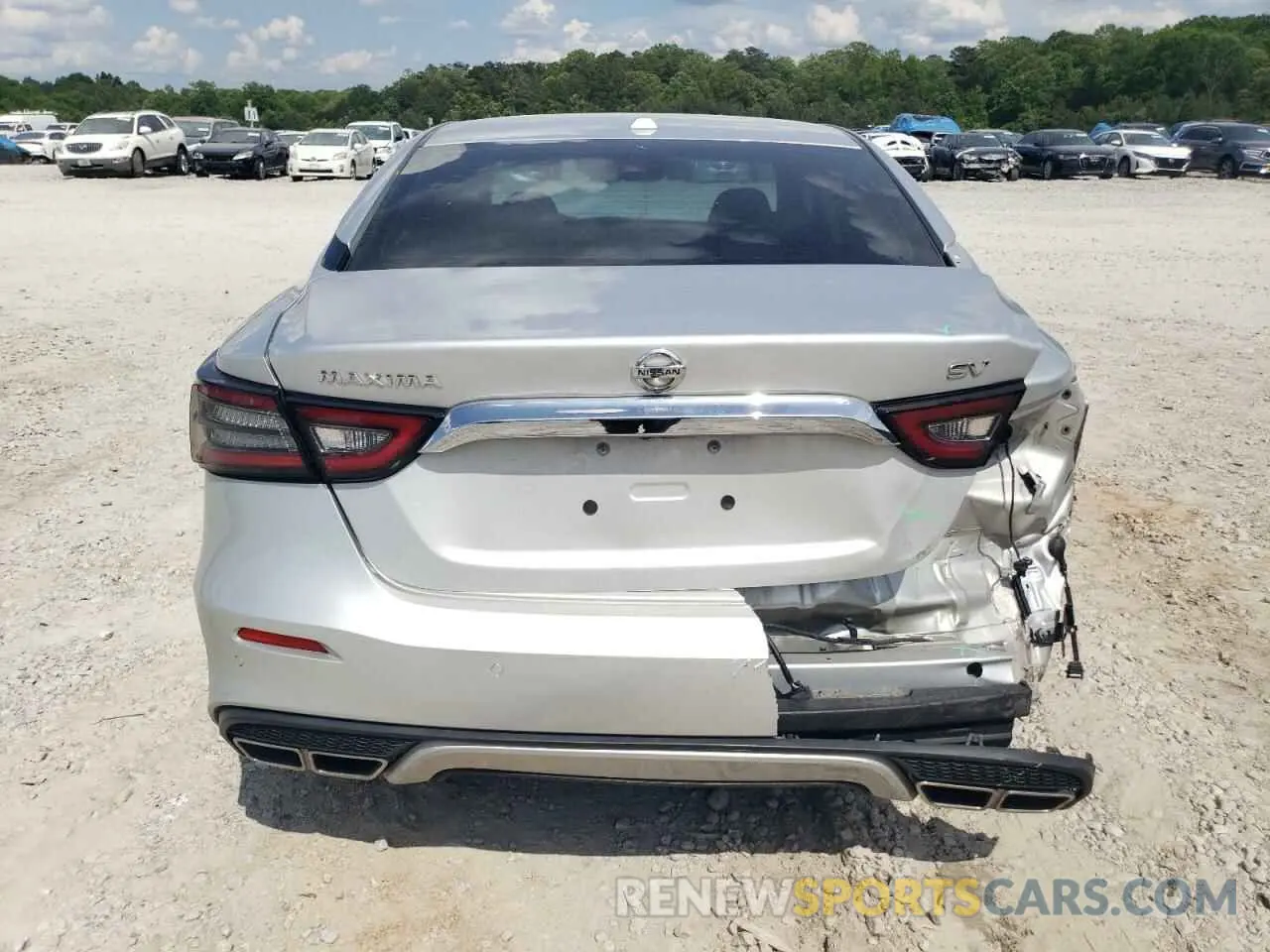 6 fotografías del automóvil dañado 1N4AA6CV0LC367243 NISSAN MAXIMA 2020