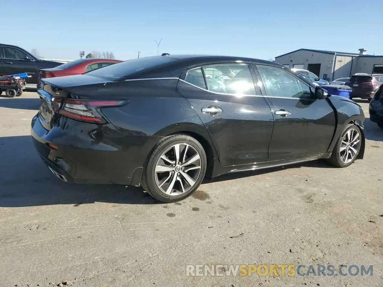 3 fotografías del automóvil dañado 1N4AA6CV0LC370904 NISSAN MAXIMA 2020