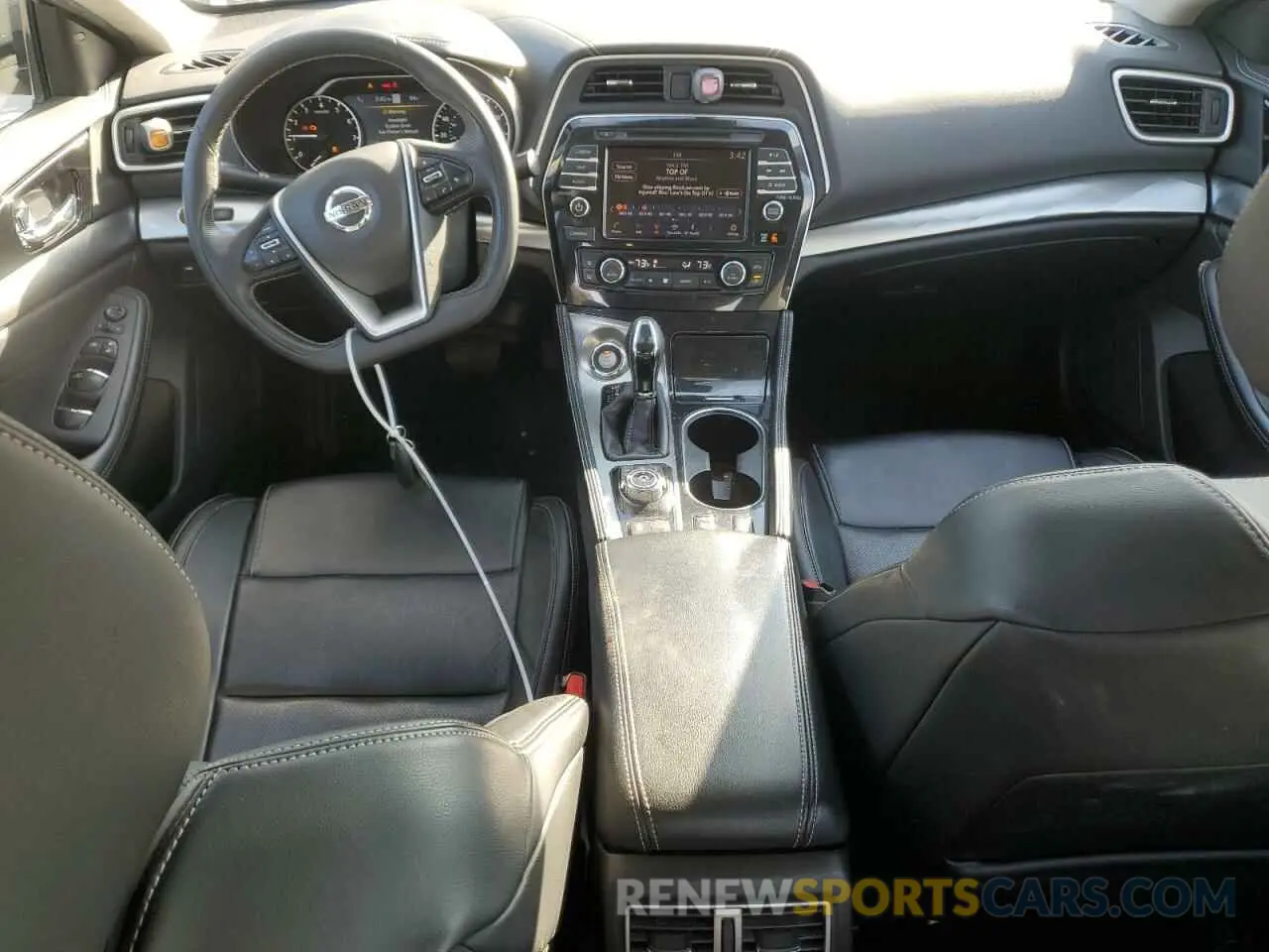 8 fotografías del automóvil dañado 1N4AA6CV0LC370904 NISSAN MAXIMA 2020