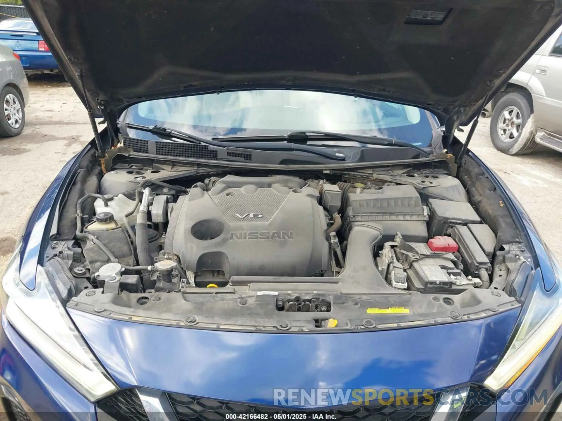 10 fotografías del automóvil dañado 1N4AA6CV0LC381465 NISSAN MAXIMA 2020