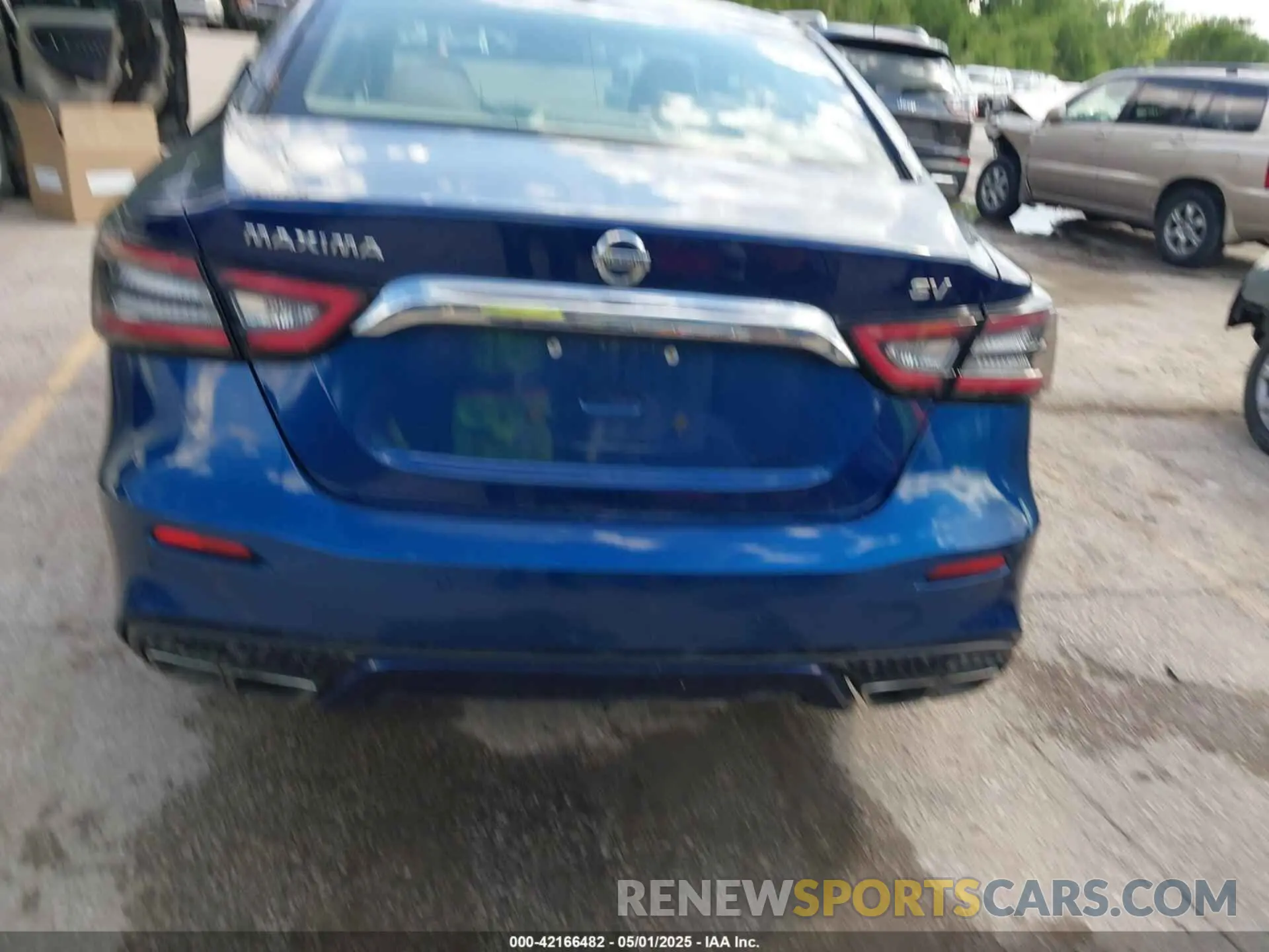 16 fotografías del automóvil dañado 1N4AA6CV0LC381465 NISSAN MAXIMA 2020