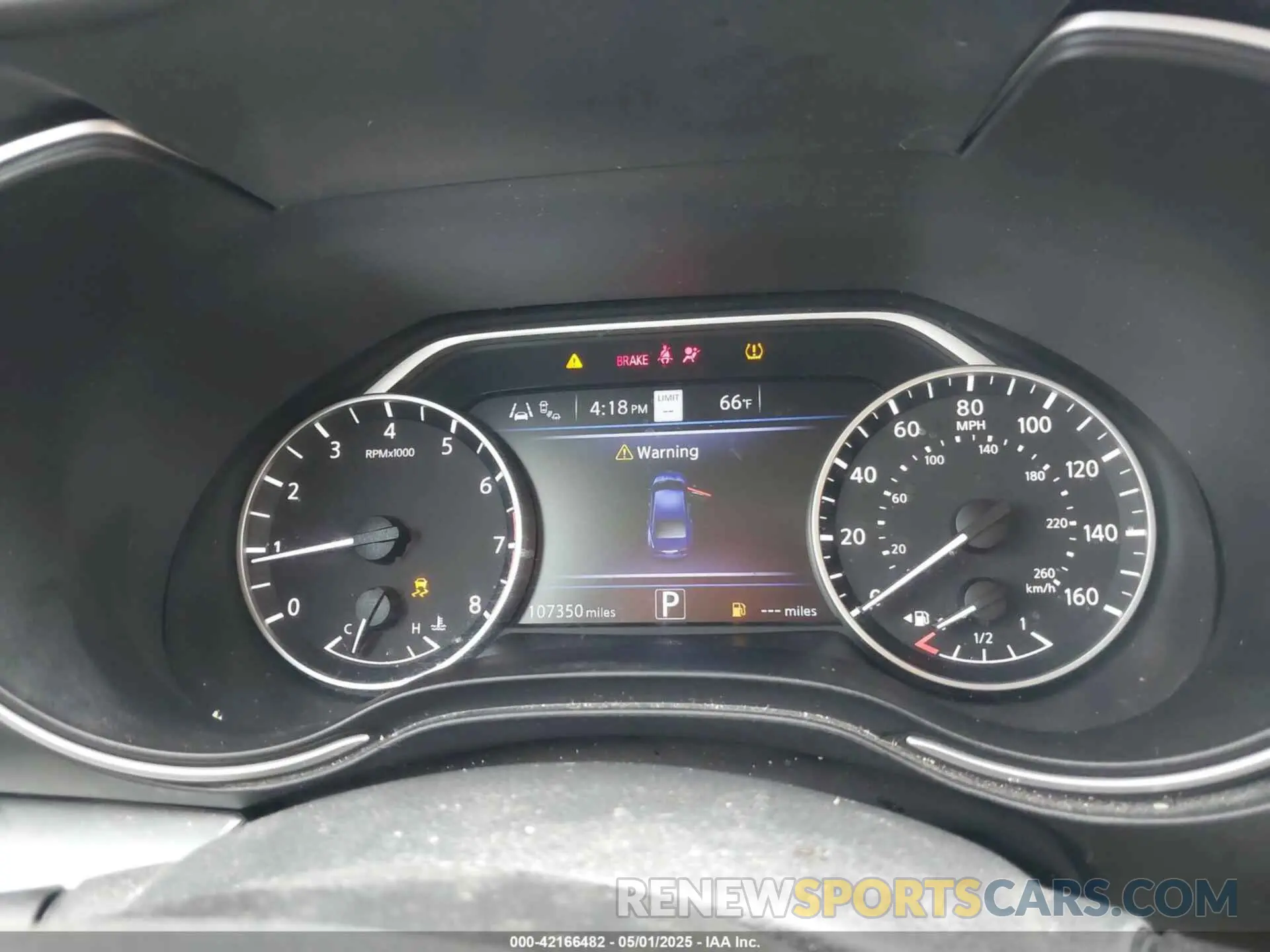 7 fotografías del automóvil dañado 1N4AA6CV0LC381465 NISSAN MAXIMA 2020