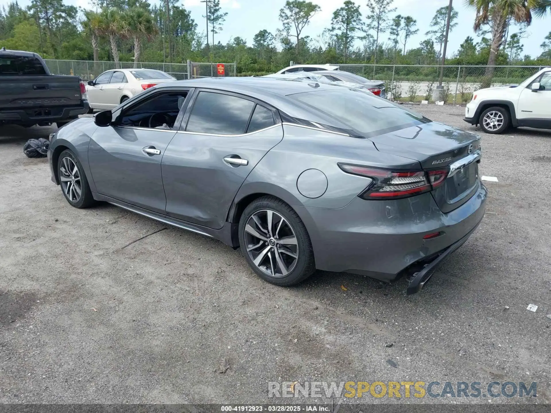 3 fotografías del automóvil dañado 1N4AA6CV1LC377182 NISSAN MAXIMA 2020