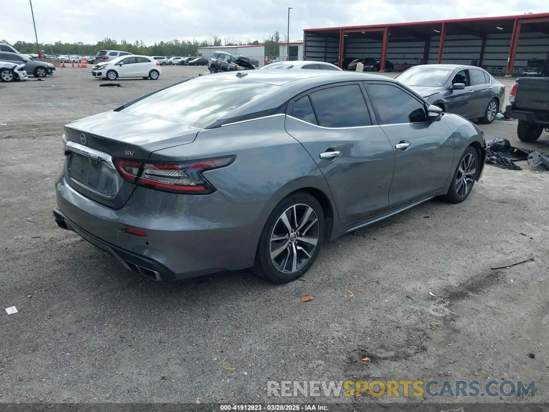 4 fotografías del automóvil dañado 1N4AA6CV1LC377182 NISSAN MAXIMA 2020