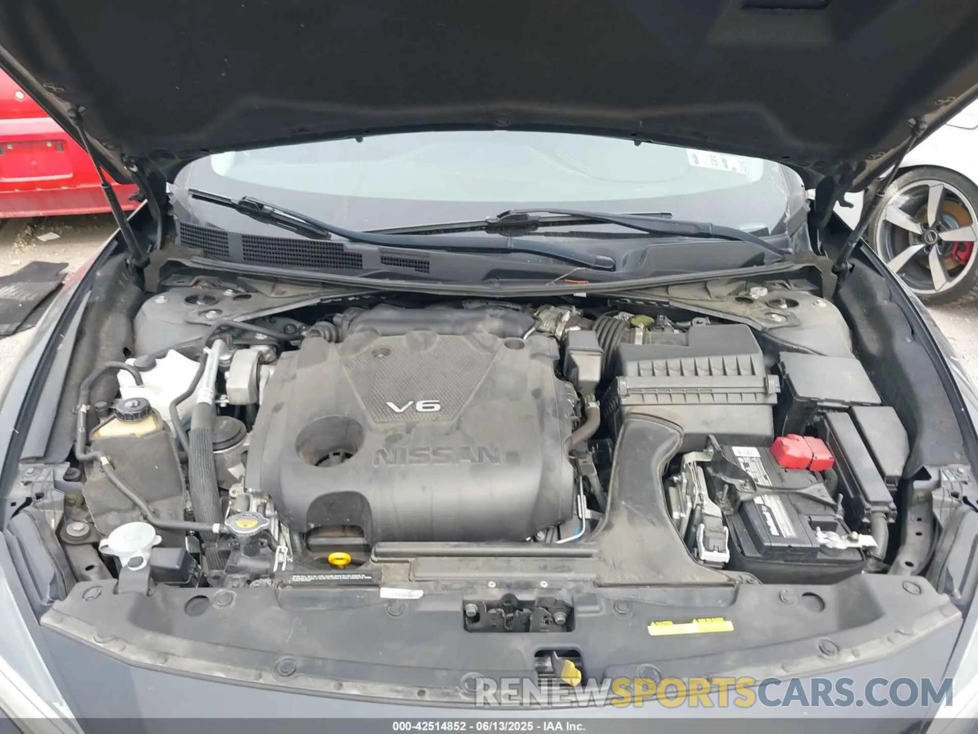 10 fotografías del automóvil dañado 1N4AA6CV3LC360108 NISSAN MAXIMA 2020