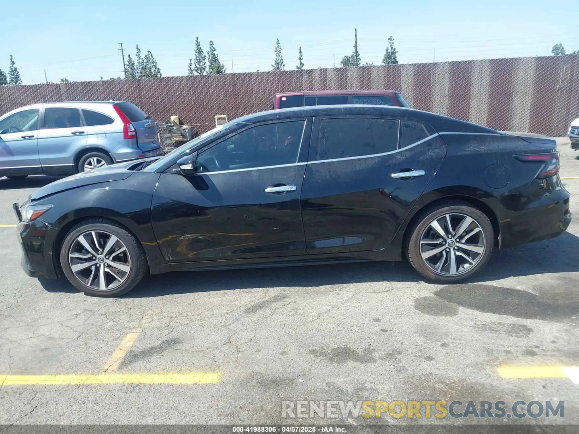 14 fotografías del automóvil dañado 1N4AA6CV3LC363669 NISSAN MAXIMA 2020