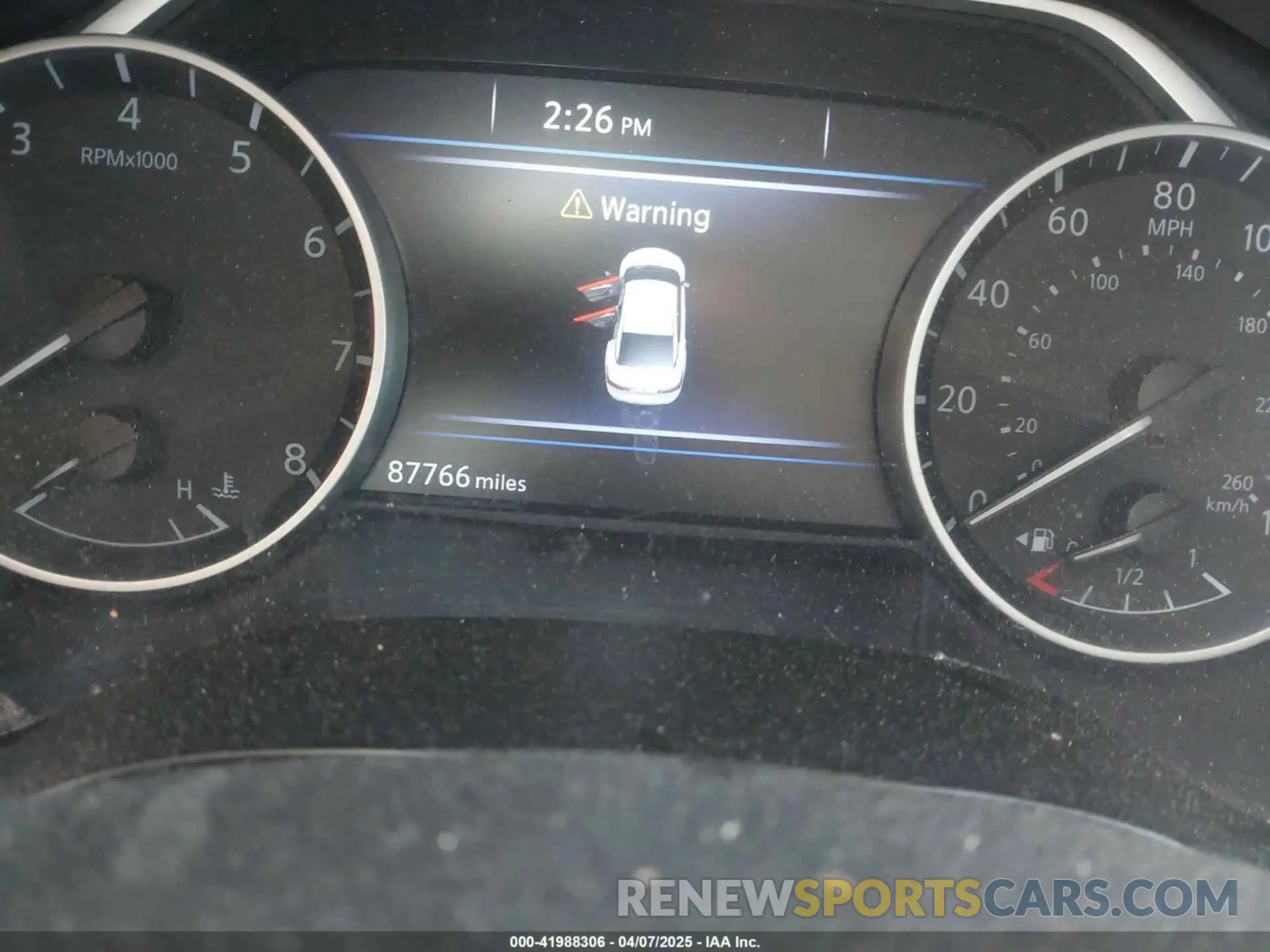 7 fotografías del automóvil dañado 1N4AA6CV3LC363669 NISSAN MAXIMA 2020
