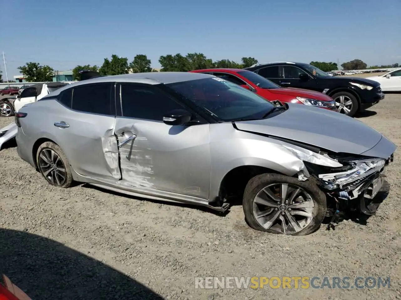 4 fotografías del automóvil dañado 1N4AA6CV3LC370749 NISSAN MAXIMA 2020