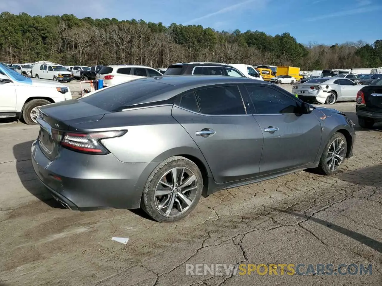 3 fotografías del automóvil dañado 1N4AA6CV4LC362644 NISSAN MAXIMA 2020
