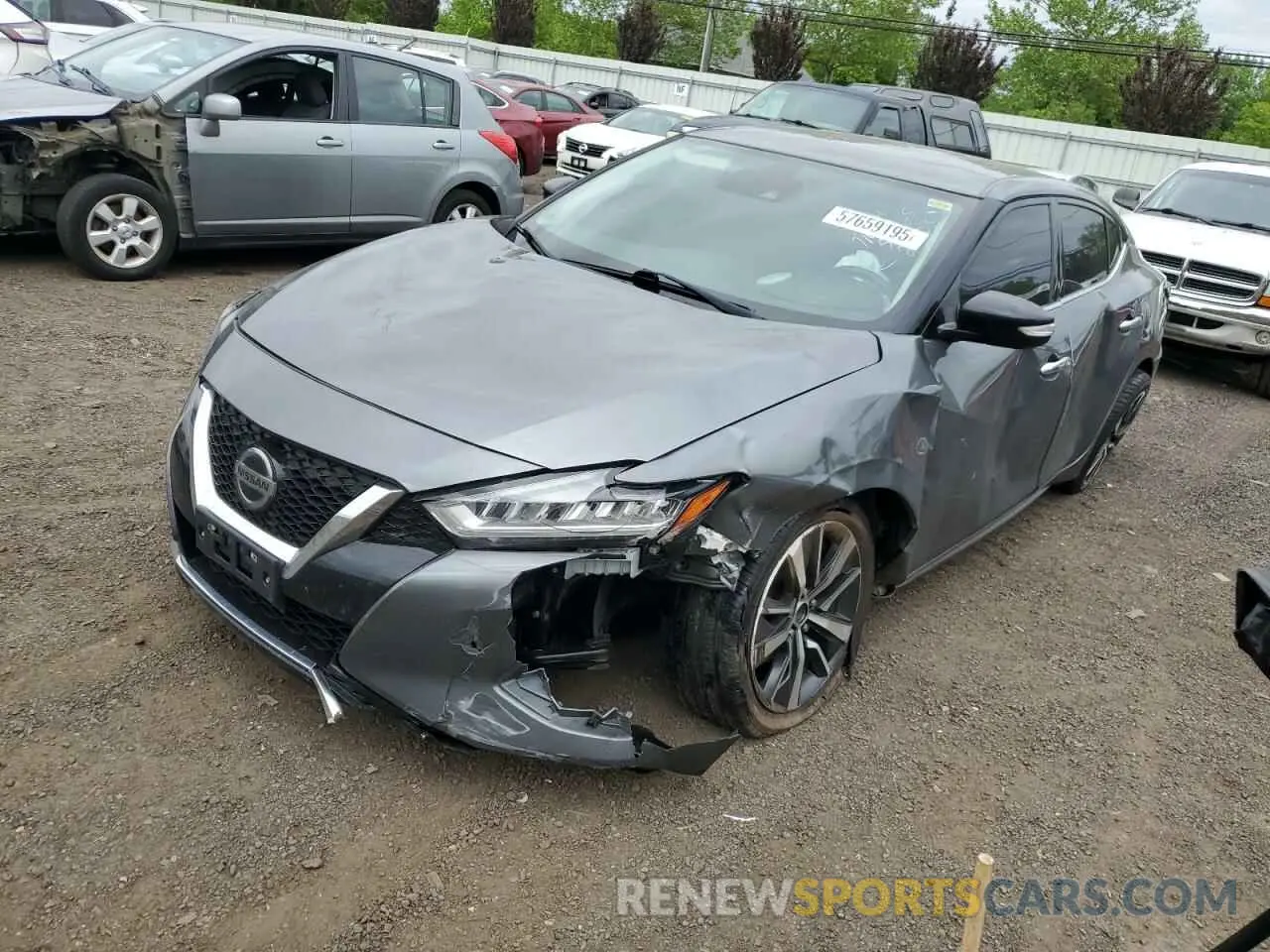 1 fotografías del automóvil dañado 1N4AA6CV5LC362023 NISSAN MAXIMA 2020