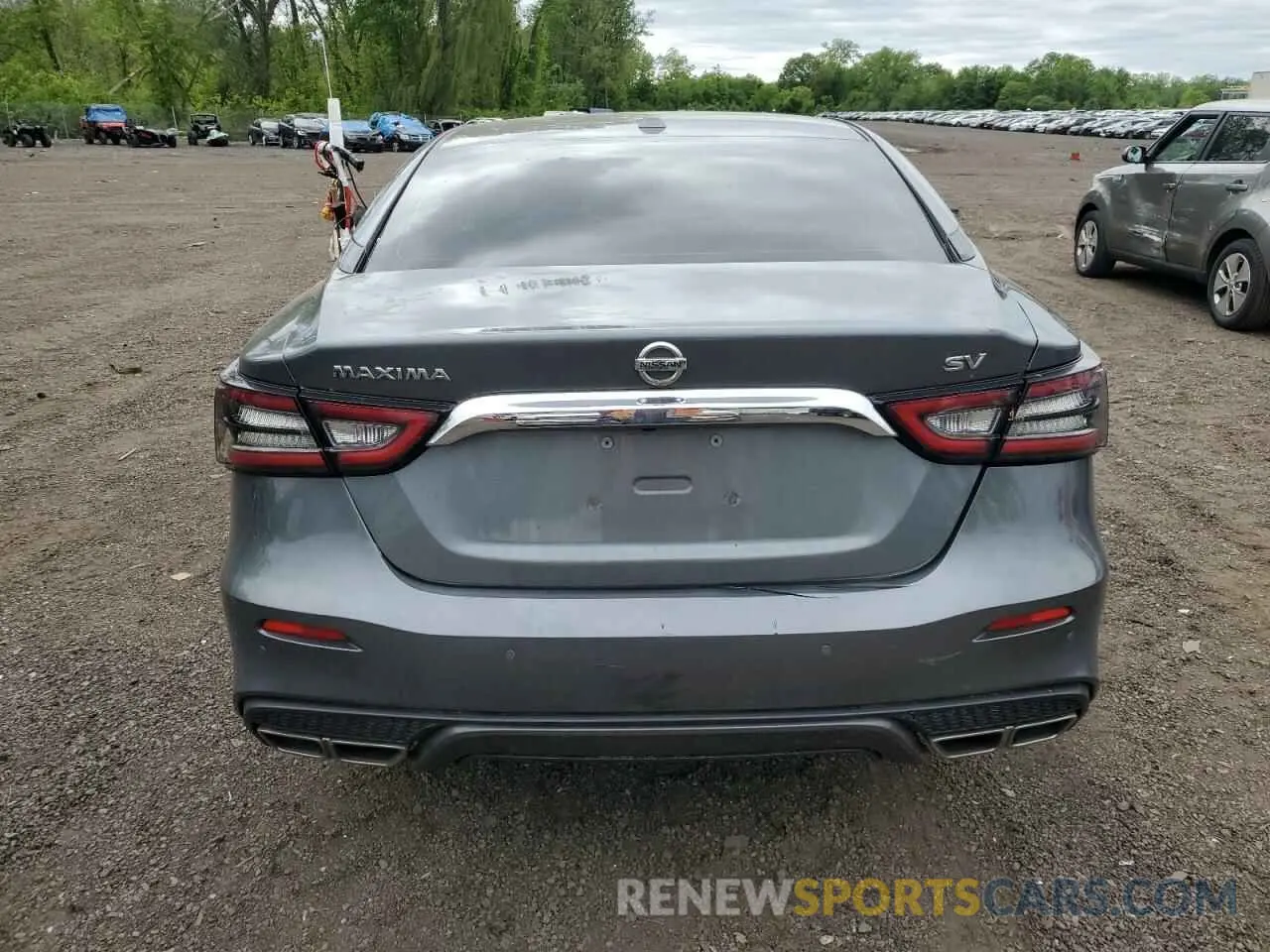 6 fotografías del automóvil dañado 1N4AA6CV5LC362023 NISSAN MAXIMA 2020