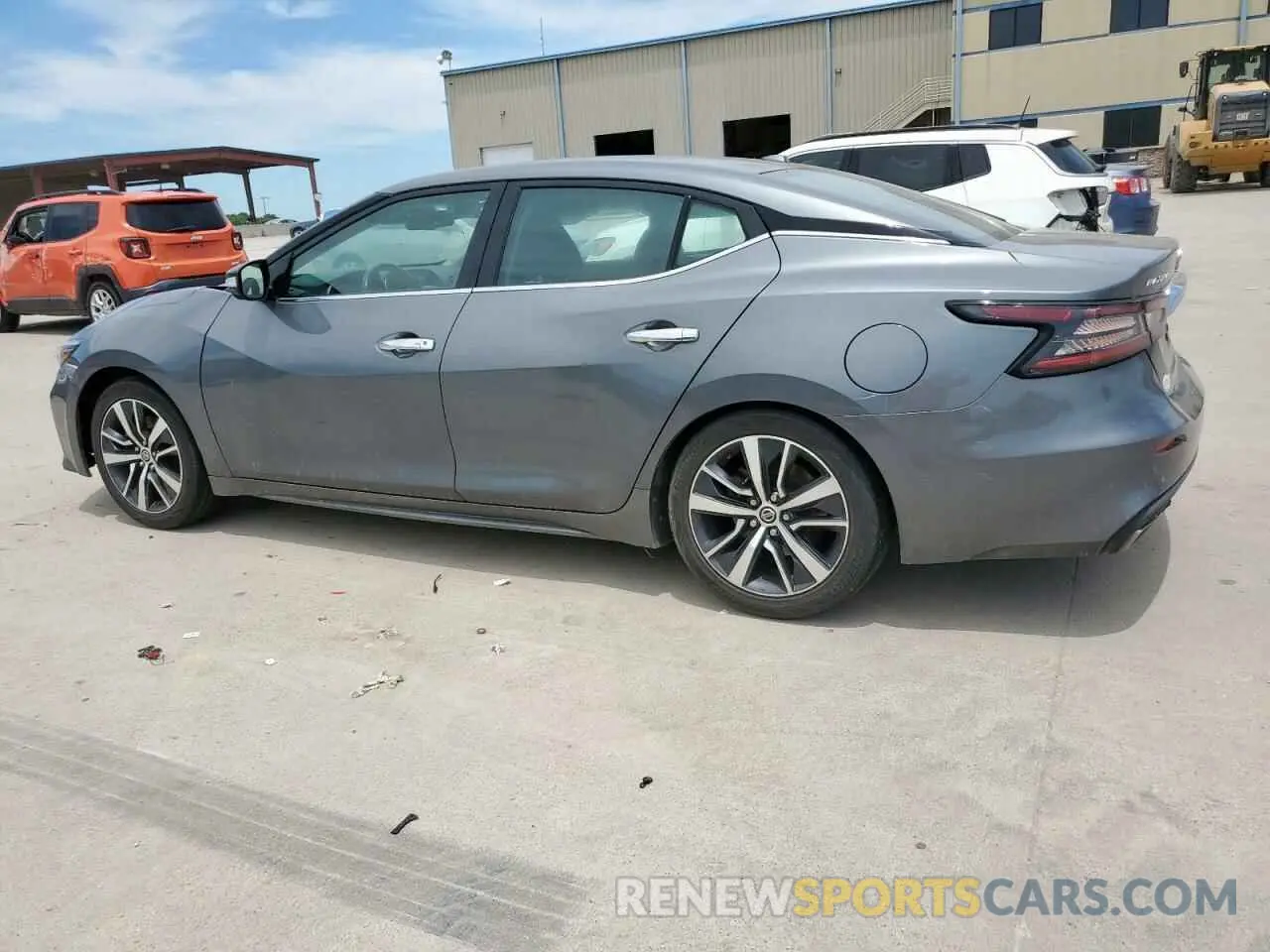 2 fotografías del automóvil dañado 1N4AA6CV5LC362619 NISSAN MAXIMA 2020