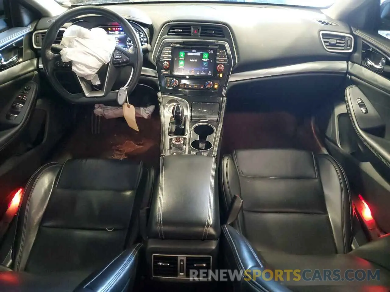 8 fotografías del automóvil dañado 1N4AA6CV5LC365584 NISSAN MAXIMA 2020