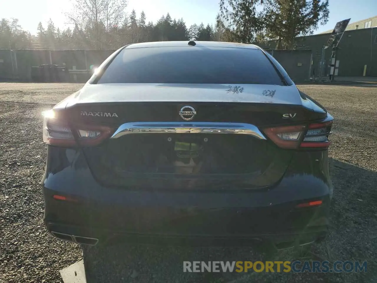 6 fotografías del automóvil dañado 1N4AA6CV5LC368095 NISSAN MAXIMA 2020