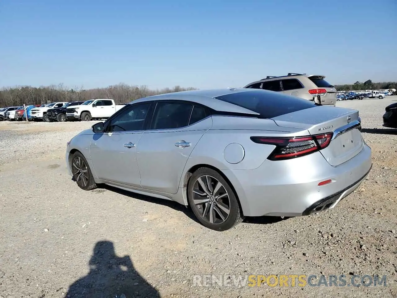 2 fotografías del automóvil dañado 1N4AA6CV6LC361639 NISSAN MAXIMA 2020
