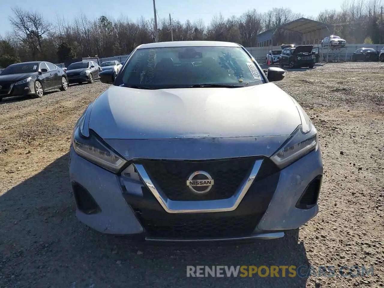 5 fotografías del automóvil dañado 1N4AA6CV6LC361639 NISSAN MAXIMA 2020