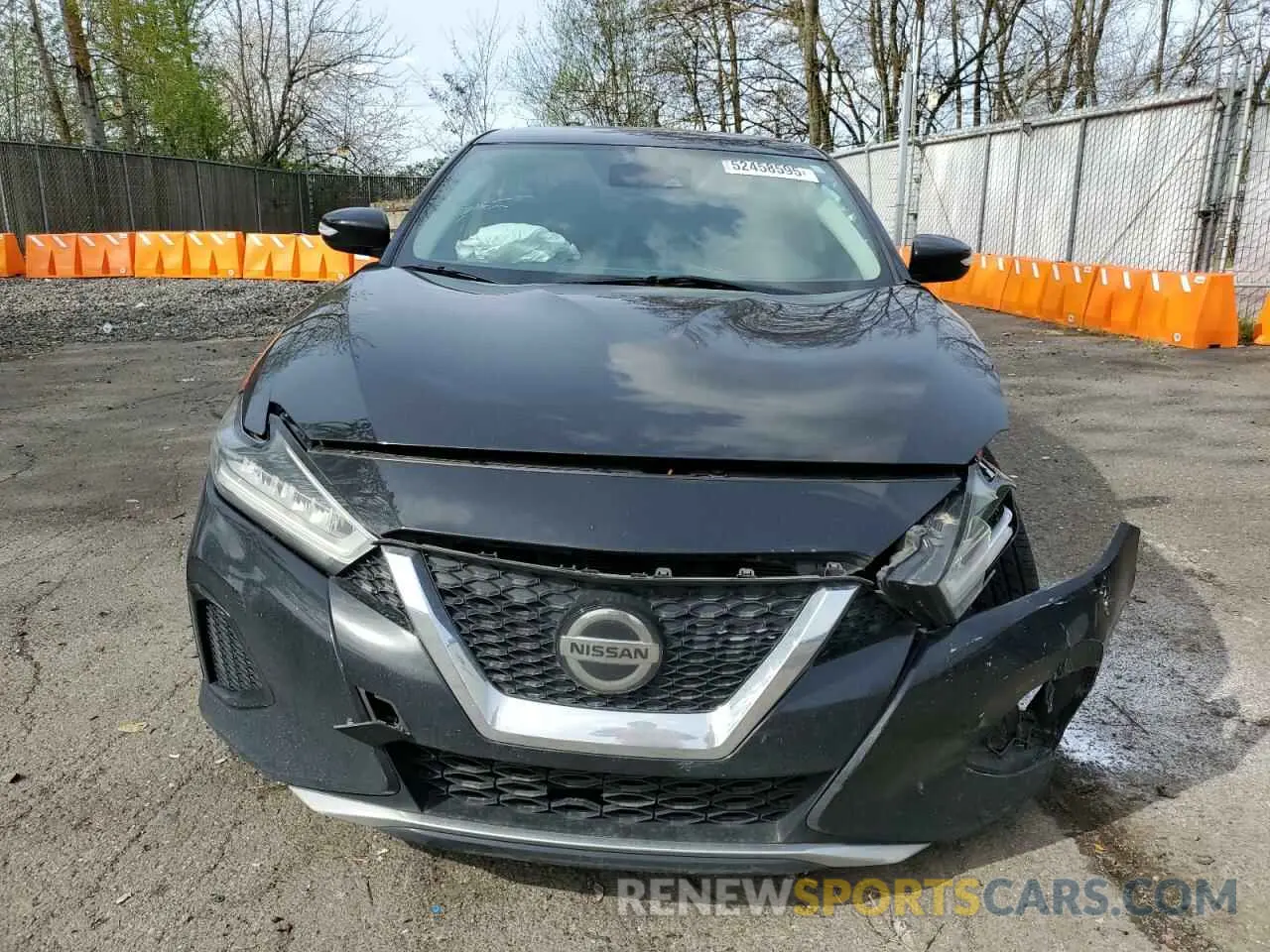 5 fotografías del automóvil dañado 1N4AA6CV6LC367280 NISSAN MAXIMA 2020
