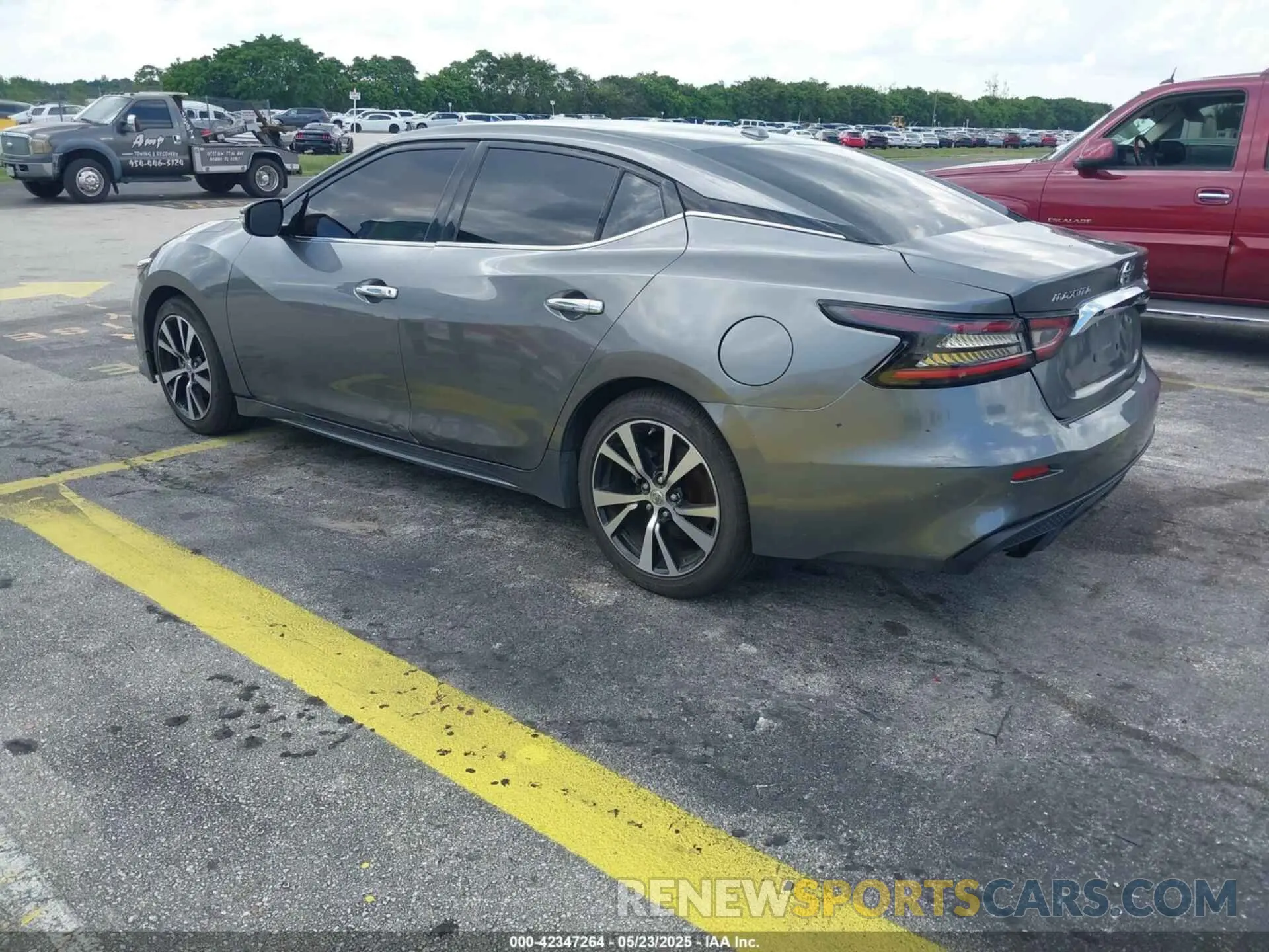3 fotografías del automóvil dañado 1N4AA6CV6LC373659 NISSAN MAXIMA 2020