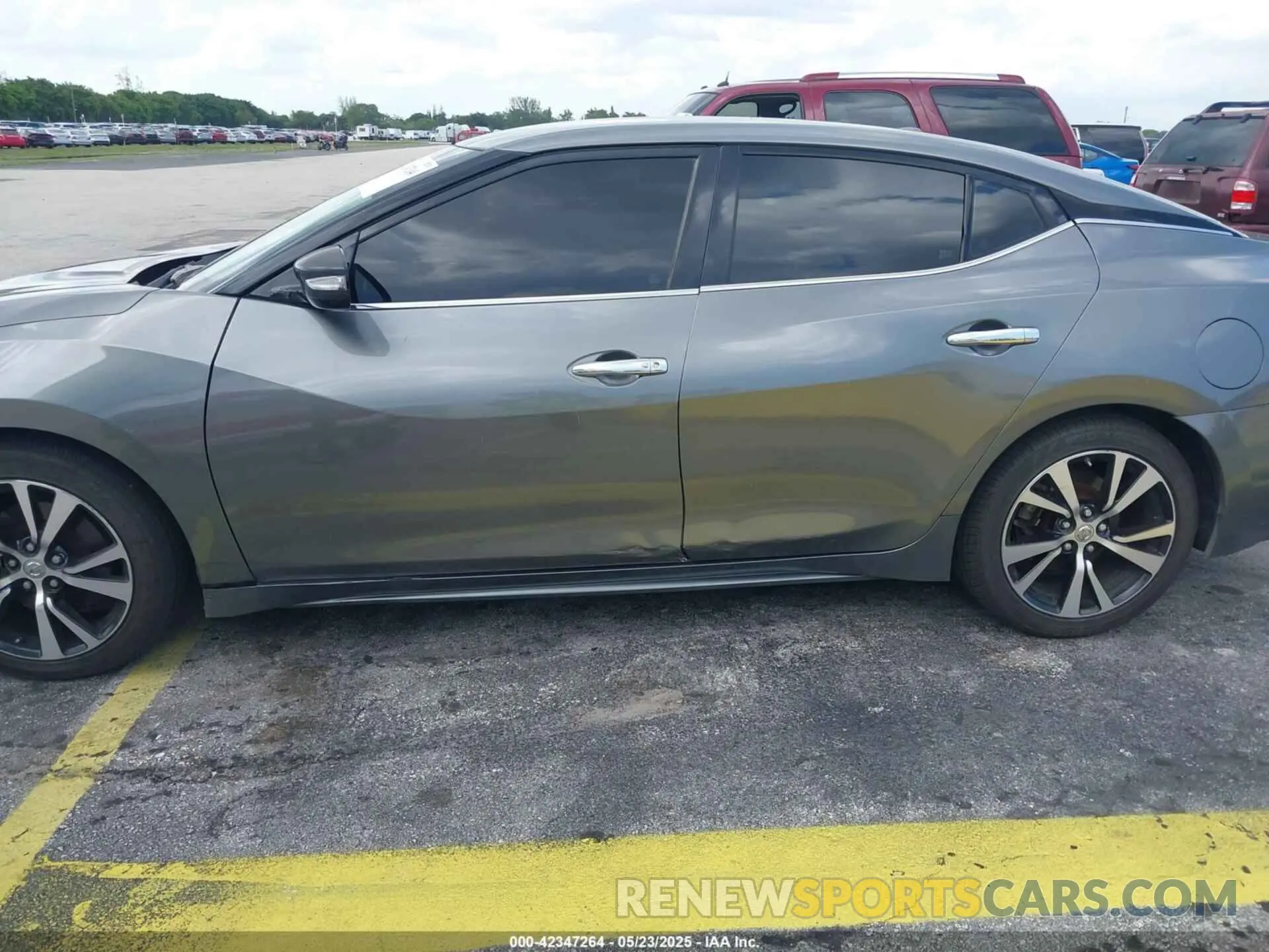 6 fotografías del automóvil dañado 1N4AA6CV6LC373659 NISSAN MAXIMA 2020