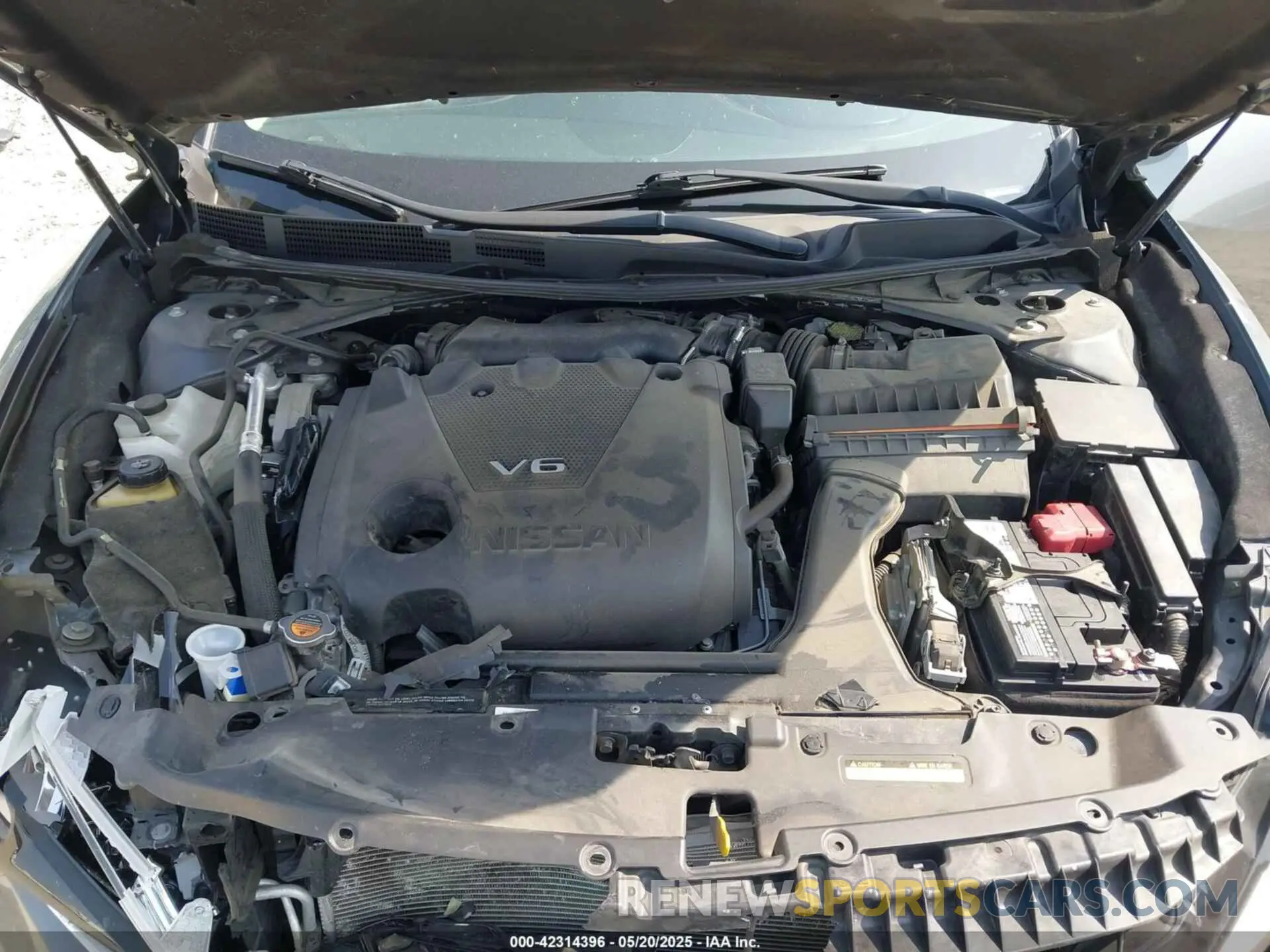 10 fotografías del automóvil dañado 1N4AA6CV7LC373623 NISSAN MAXIMA 2020