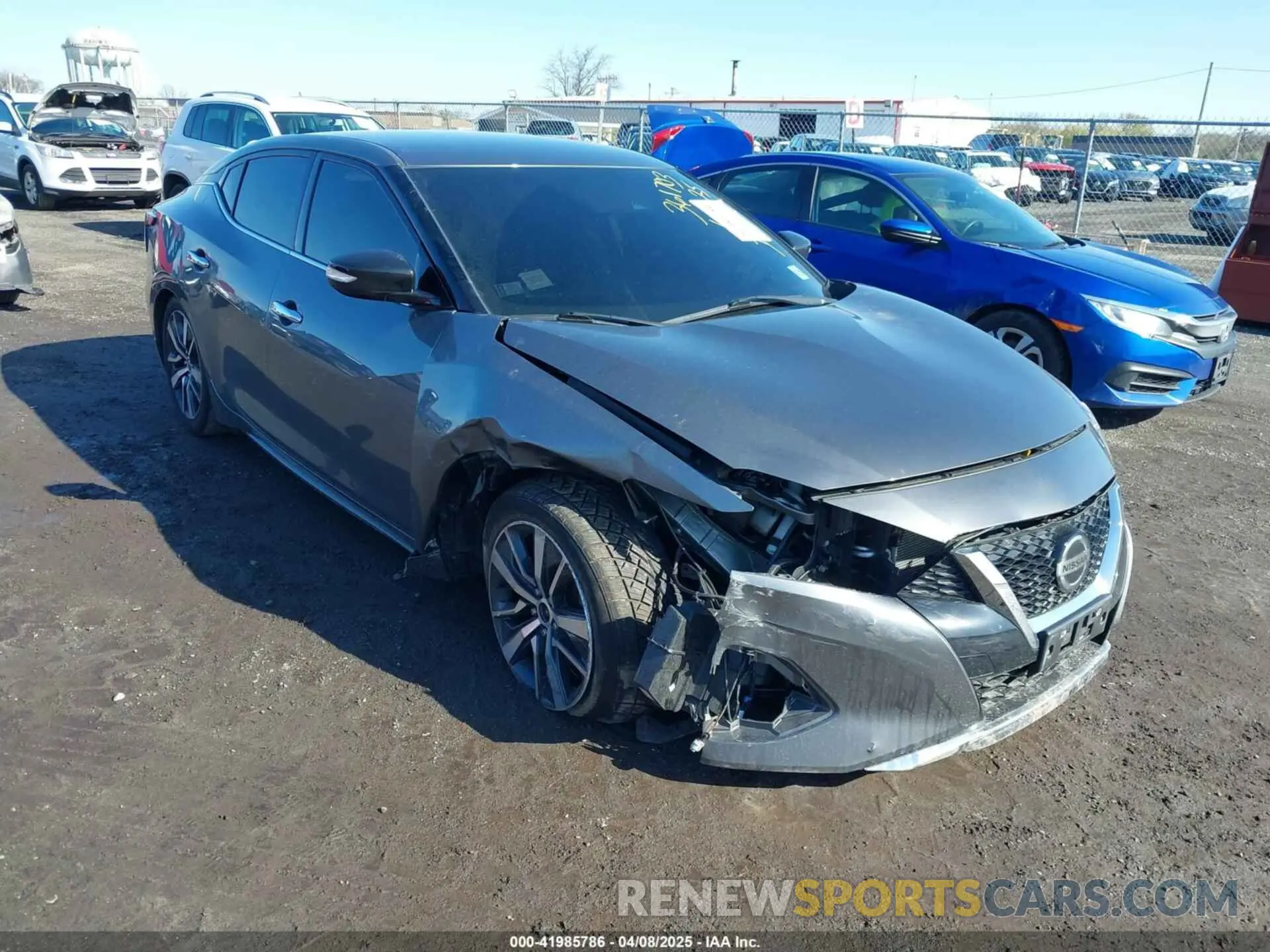 6 fotografías del automóvil dañado 1N4AA6CV7LC375923 NISSAN MAXIMA 2020