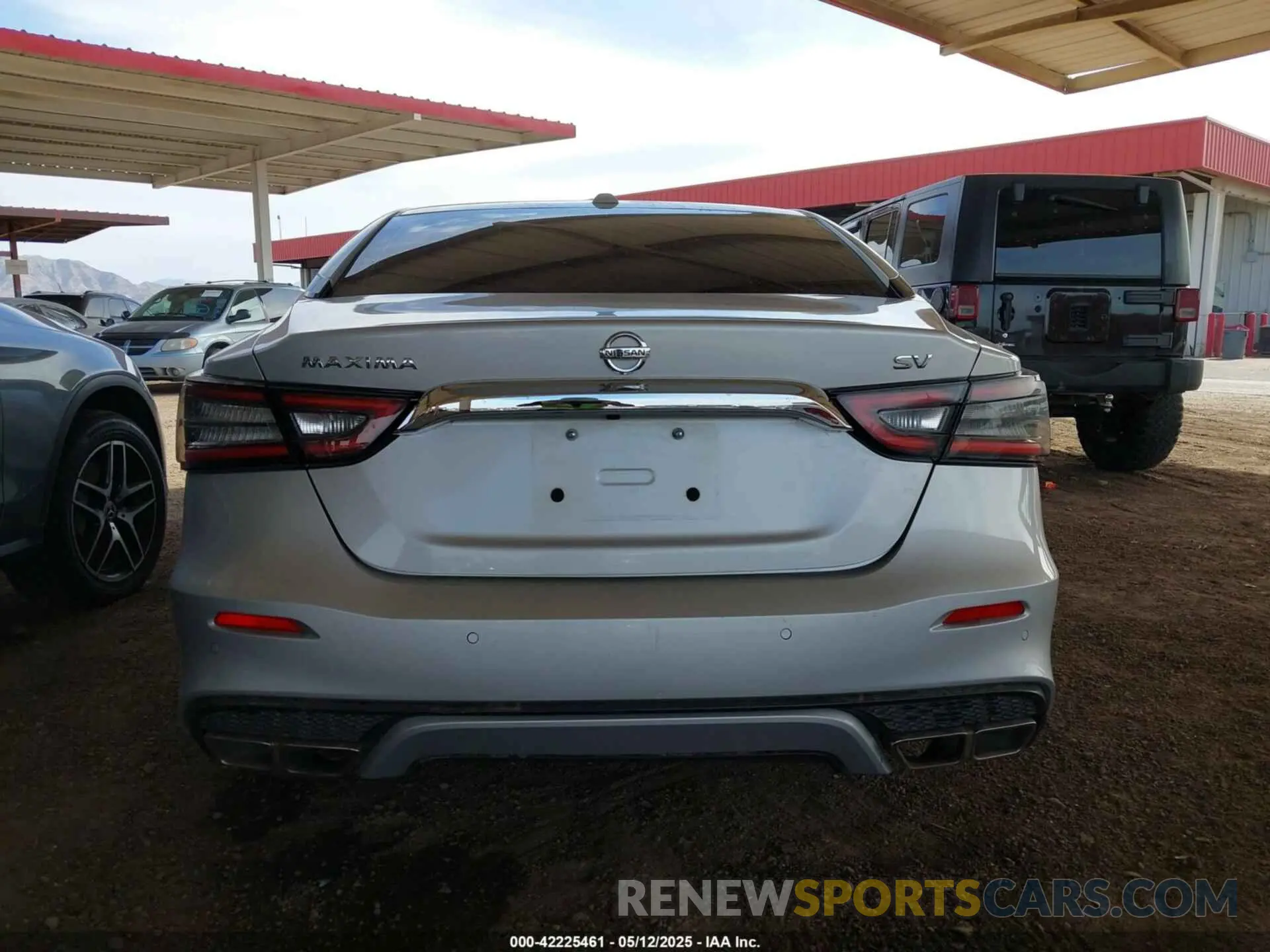 16 fotografías del automóvil dañado 1N4AA6CV8LC361190 NISSAN MAXIMA 2020