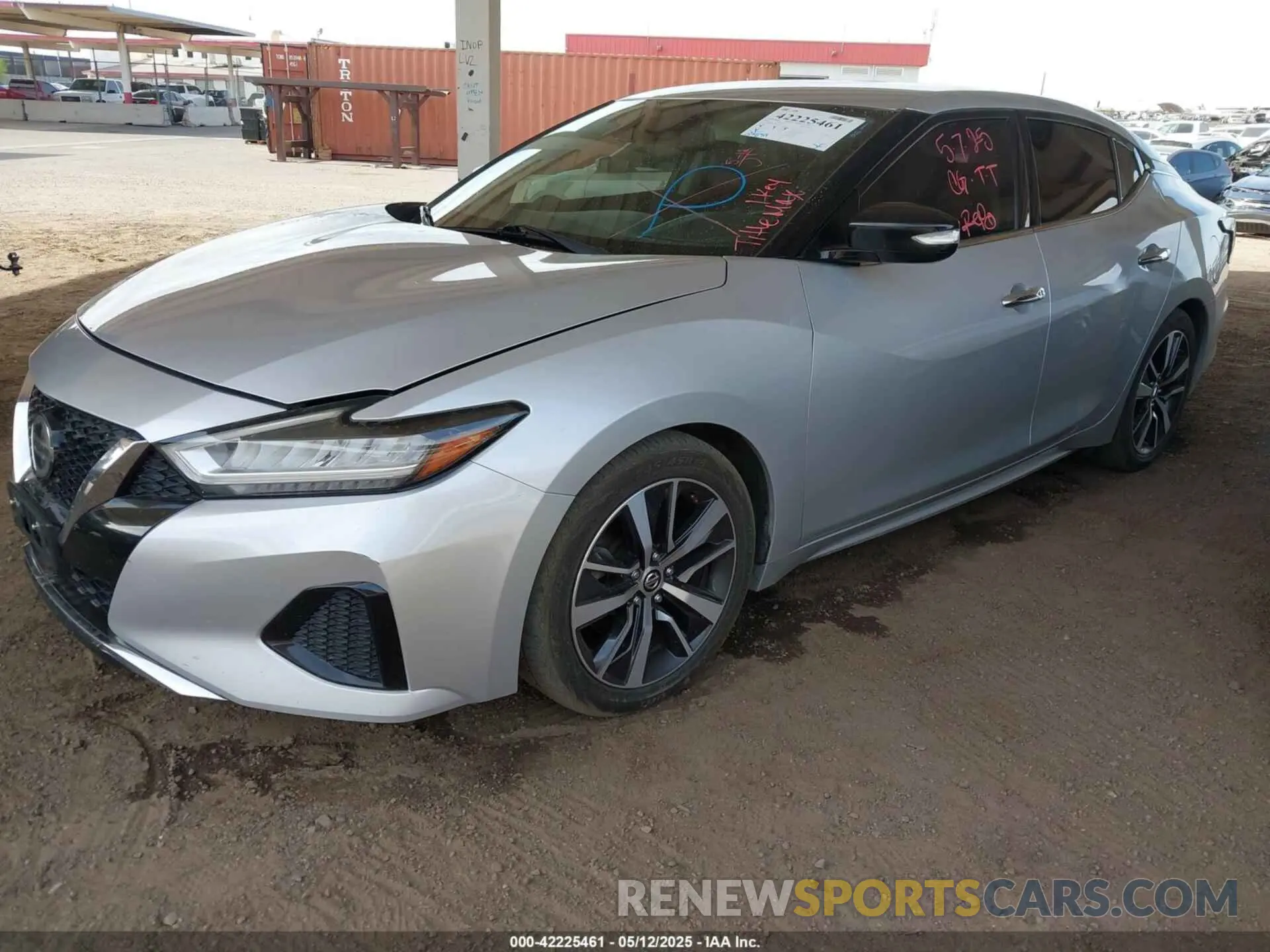 2 fotografías del automóvil dañado 1N4AA6CV8LC361190 NISSAN MAXIMA 2020