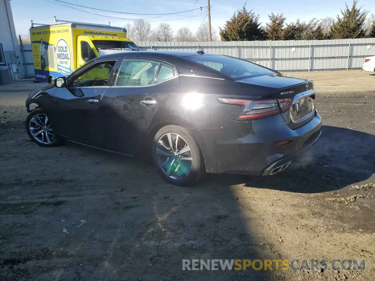 2 fotografías del automóvil dañado 1N4AA6CV8LC372304 NISSAN MAXIMA 2020
