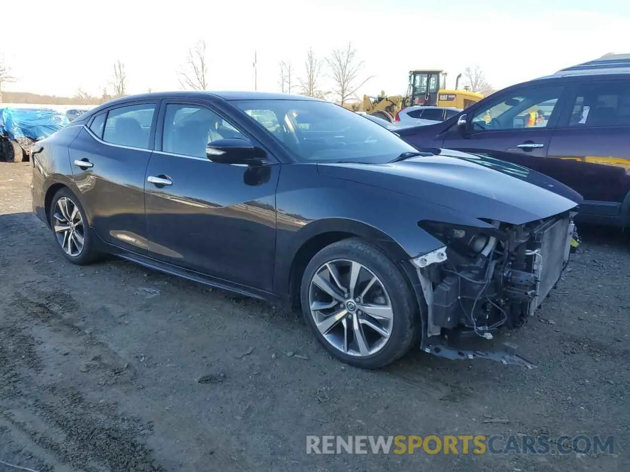 4 fotografías del automóvil dañado 1N4AA6CV8LC372304 NISSAN MAXIMA 2020