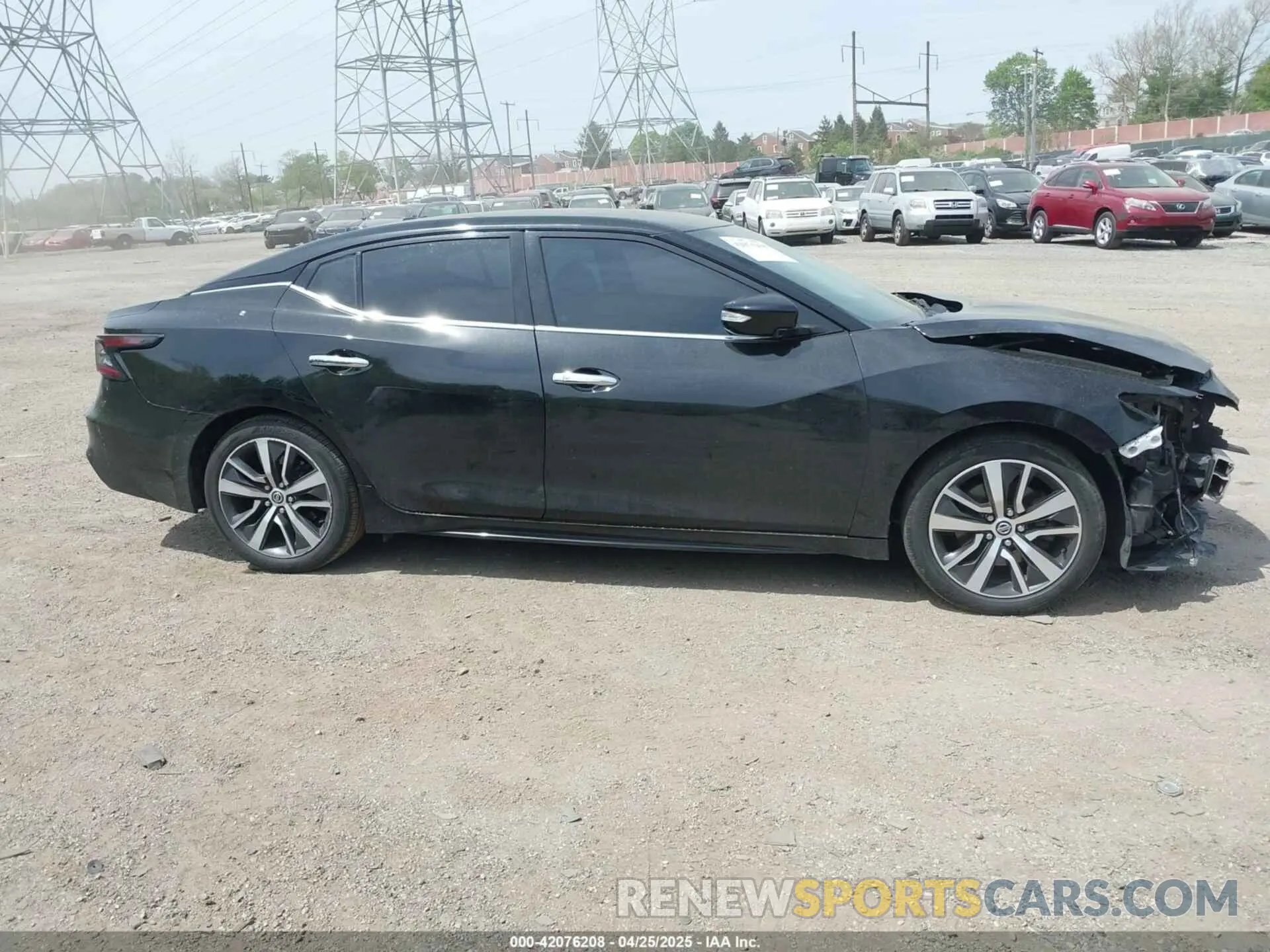 14 fotografías del automóvil dañado 1N4AA6CV9LC363529 NISSAN MAXIMA 2020